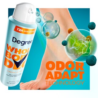 Foto 4 | Desodorante En Aerosol Degree Whole Body Fresh Citrus, 120 Ml, Para Mujer - Venta Internacional.