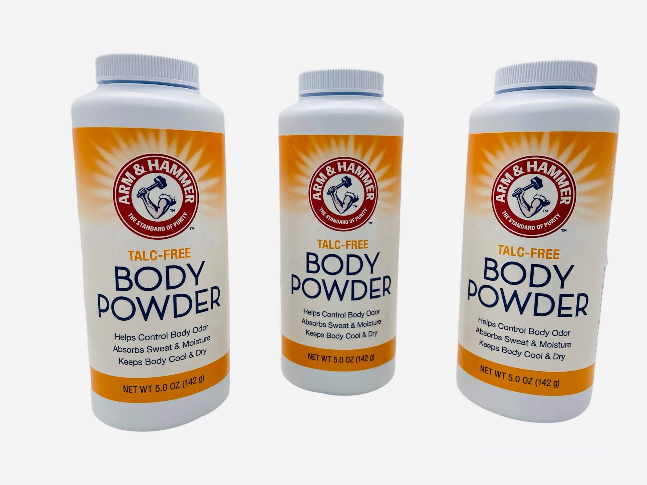 Foto 4 pulgar | Body Powder Arm & Hammer sin Talco para el Mal Olor Corporal 3 Piezas - Venta Internacional