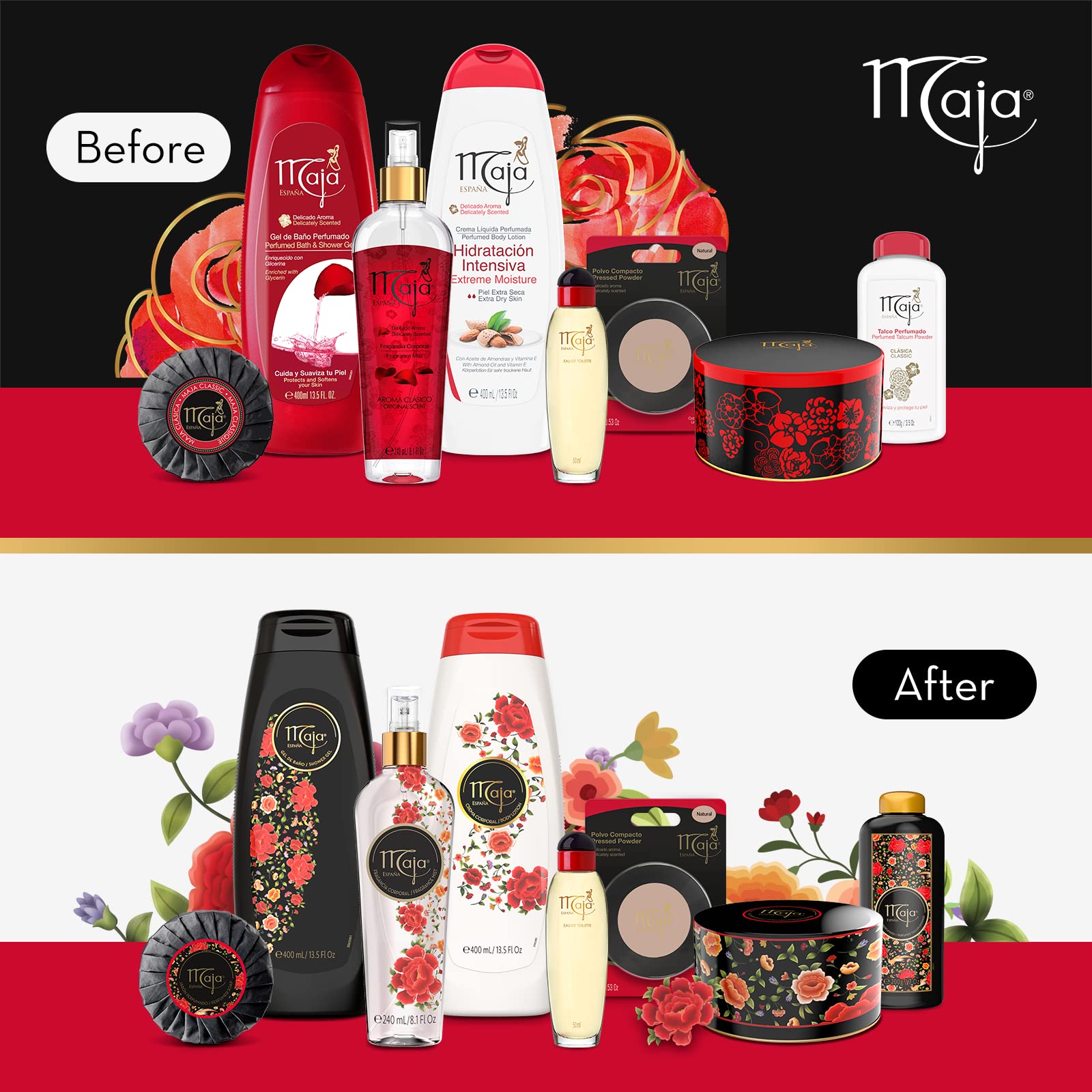 Foto 5 pulgar | Polvo De Talco Maja Perfumed Classic Oriental Scent 200 Ml, Paquete De 2 - Venta Internacional.