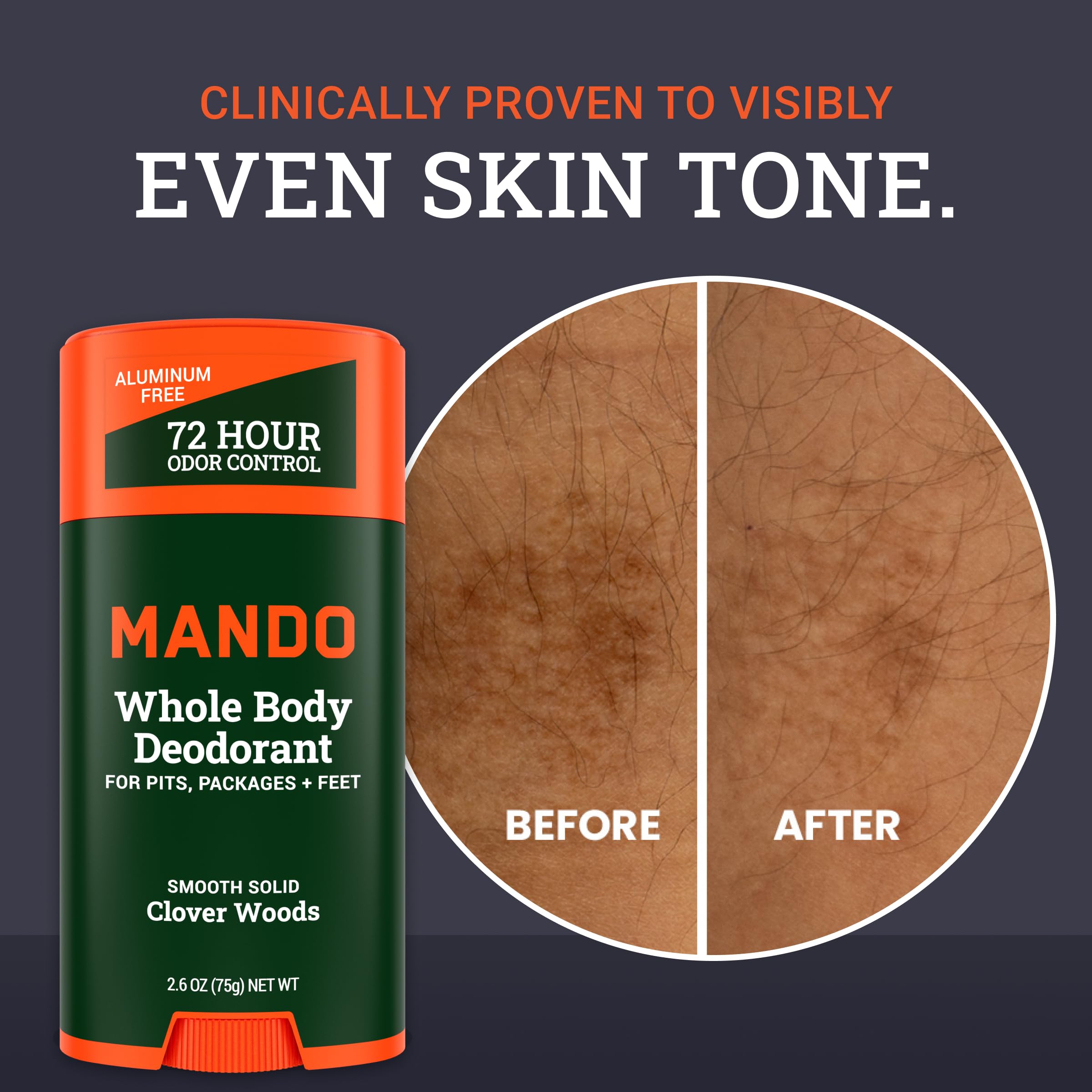 Foto 6 pulgar | Desodorante Mando Whole Body Para Hombre, 72 Horas, Antiolor, 150 Ml, 2 Unidades - Venta Internacional.