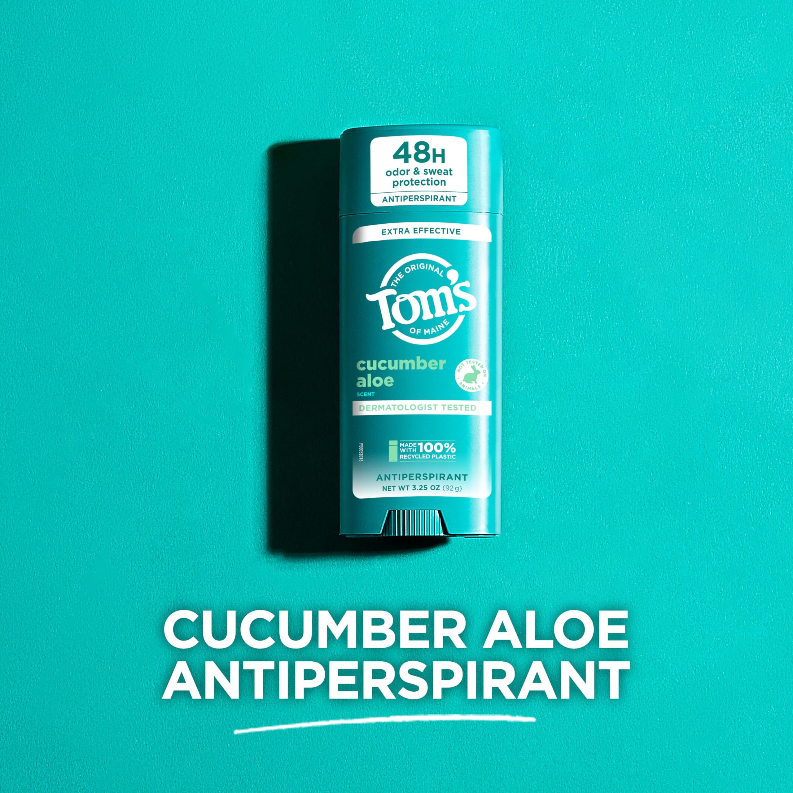Foto 3 pulgar | Antitranspirante Tom's Of Maine  Pepino Y Aloe  96 Ml  Unisex - Venta Internacional.