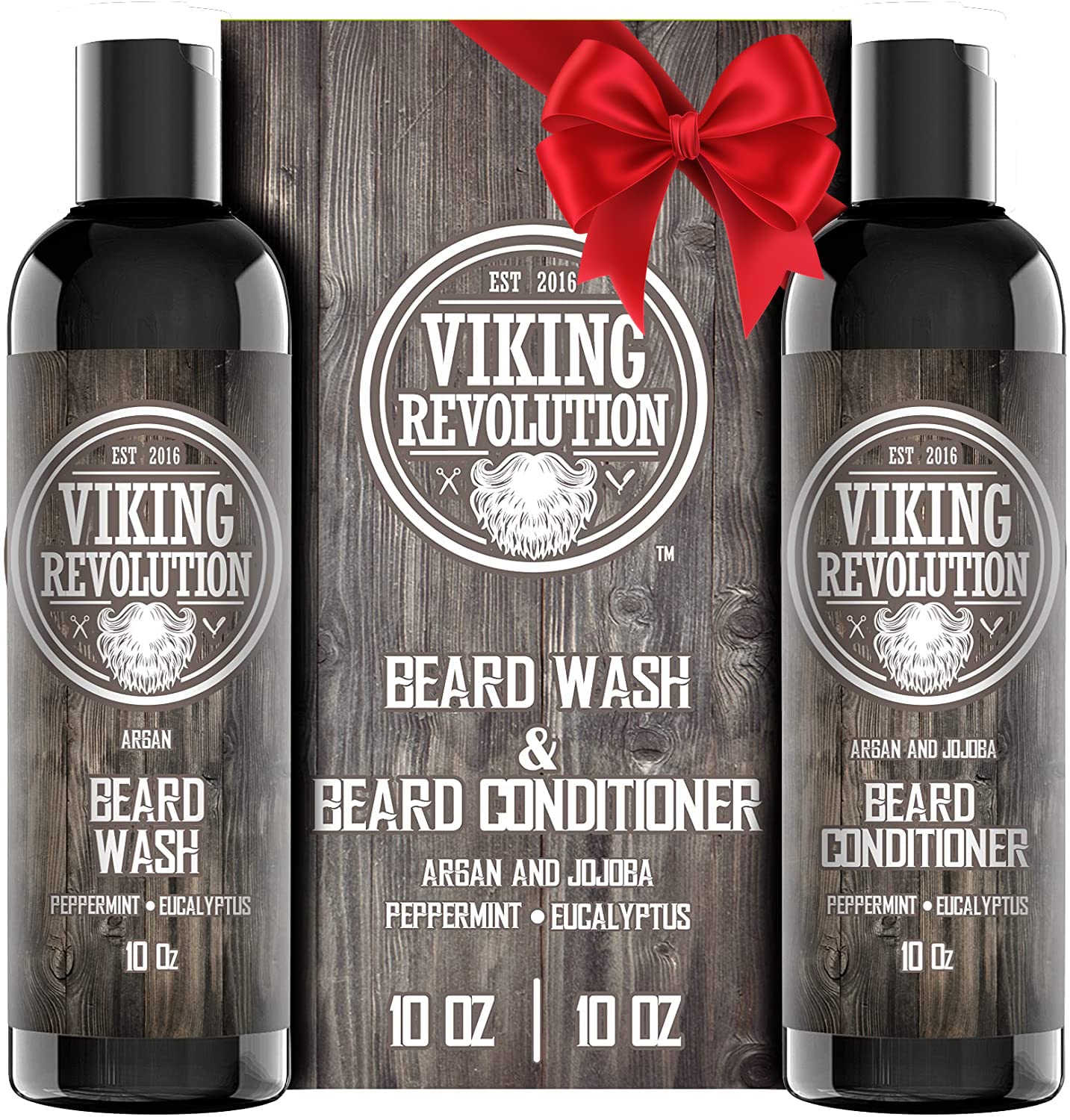 Foto 2 pulgar | Set De Champú Y Acondicionador Para Barba Viking Revolution 300 Ml - Venta Internacional.