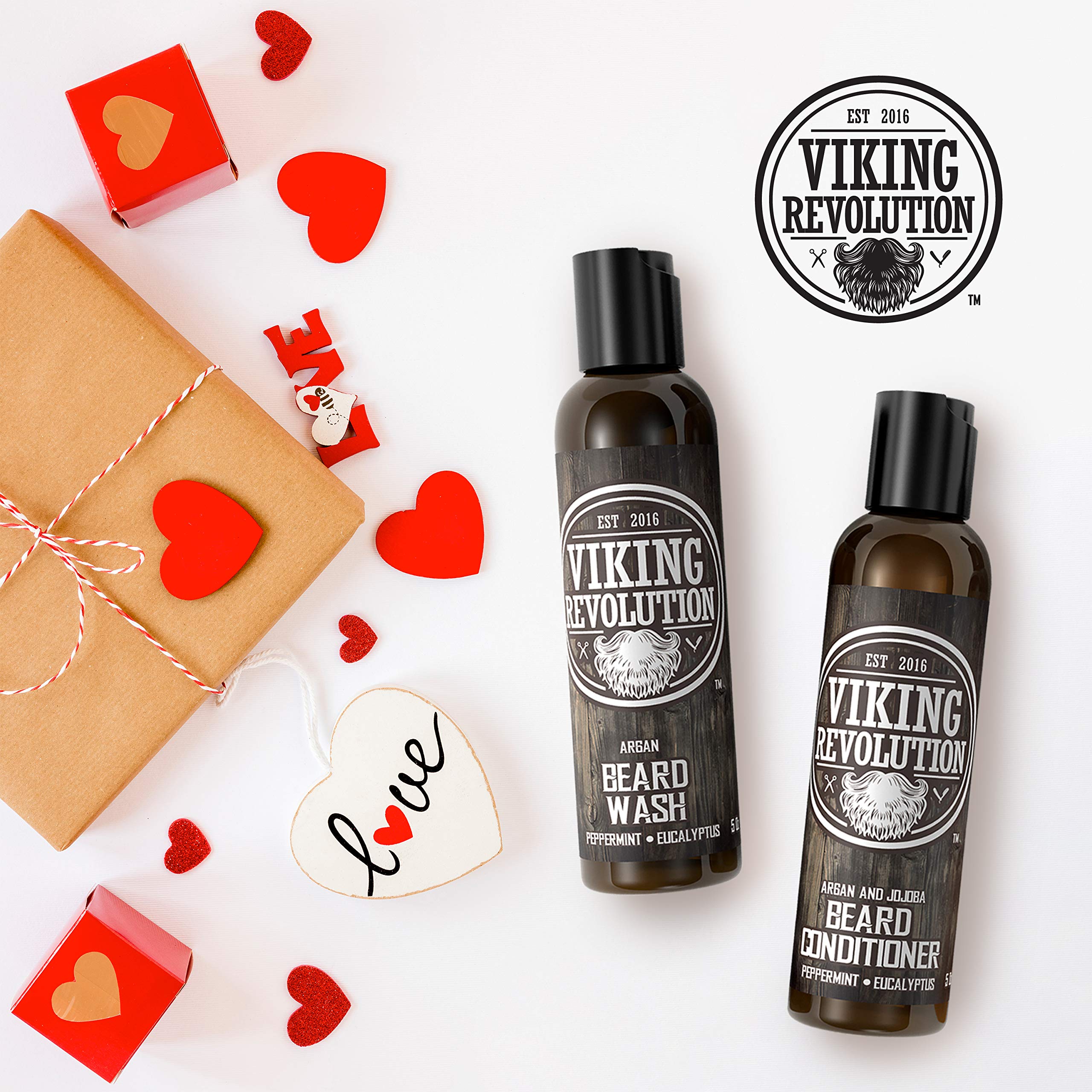 Foto 2 | Set De Champú Y Acondicionador Para Barba Viking Revolution 300 Ml - Venta Internacional.