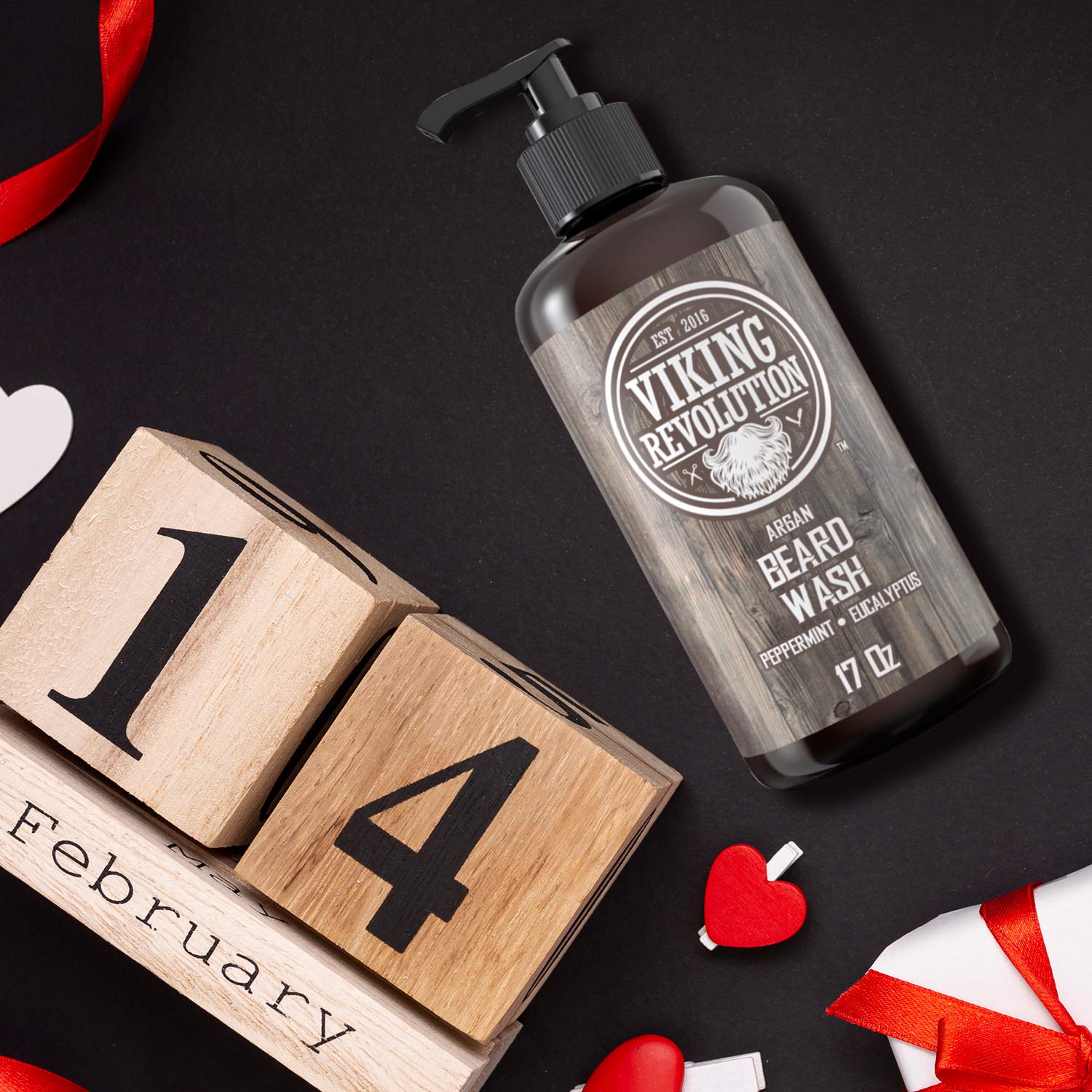 Foto 2 | Champú Limpiador Para Barba Viking Revolution Con Aceites De Argán Y Jojoba - Venta Internacional.