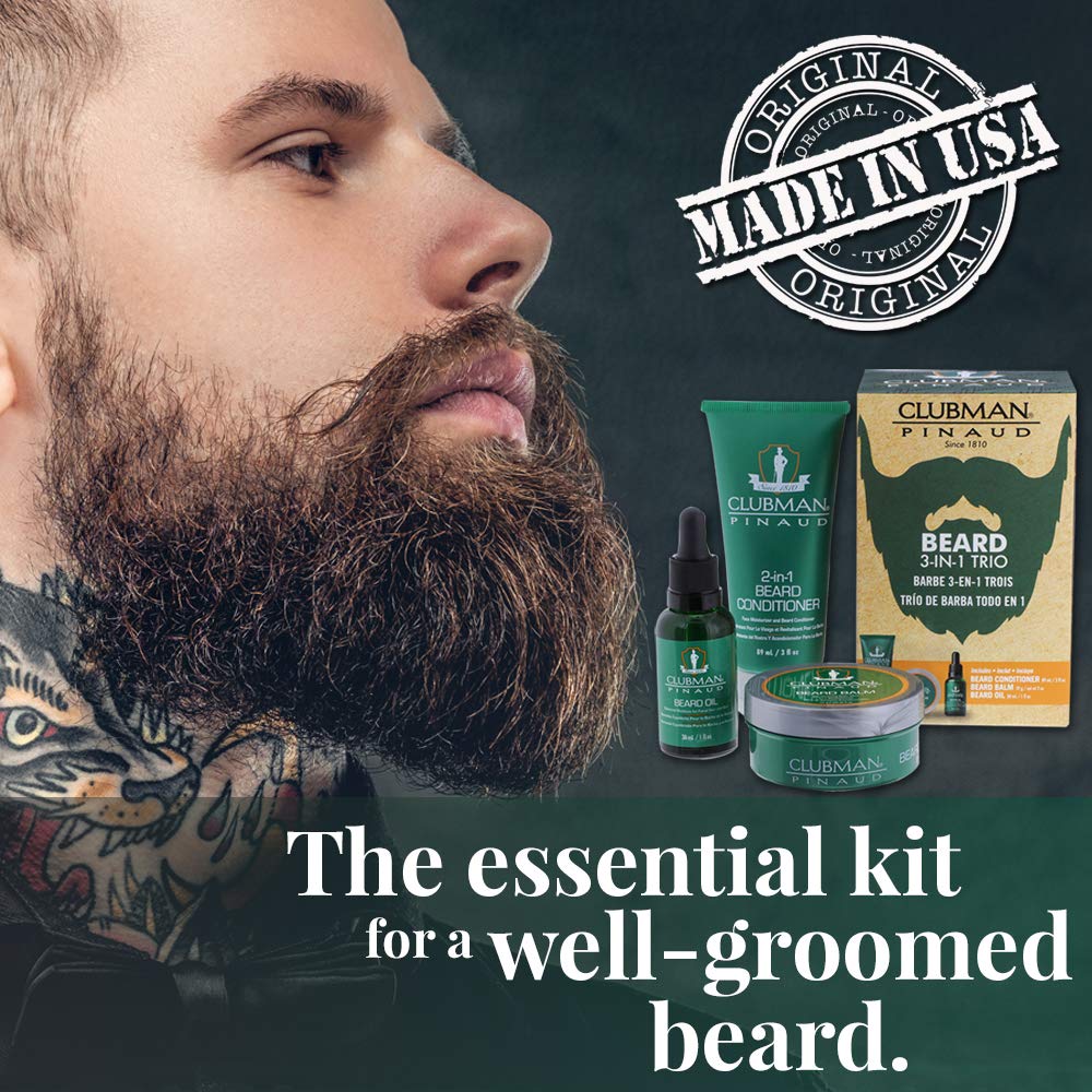 Foto 3 pulgar | Aceite Acondicionador Para Barba Beard Kit Clubman Pinaud - Venta Internacional.