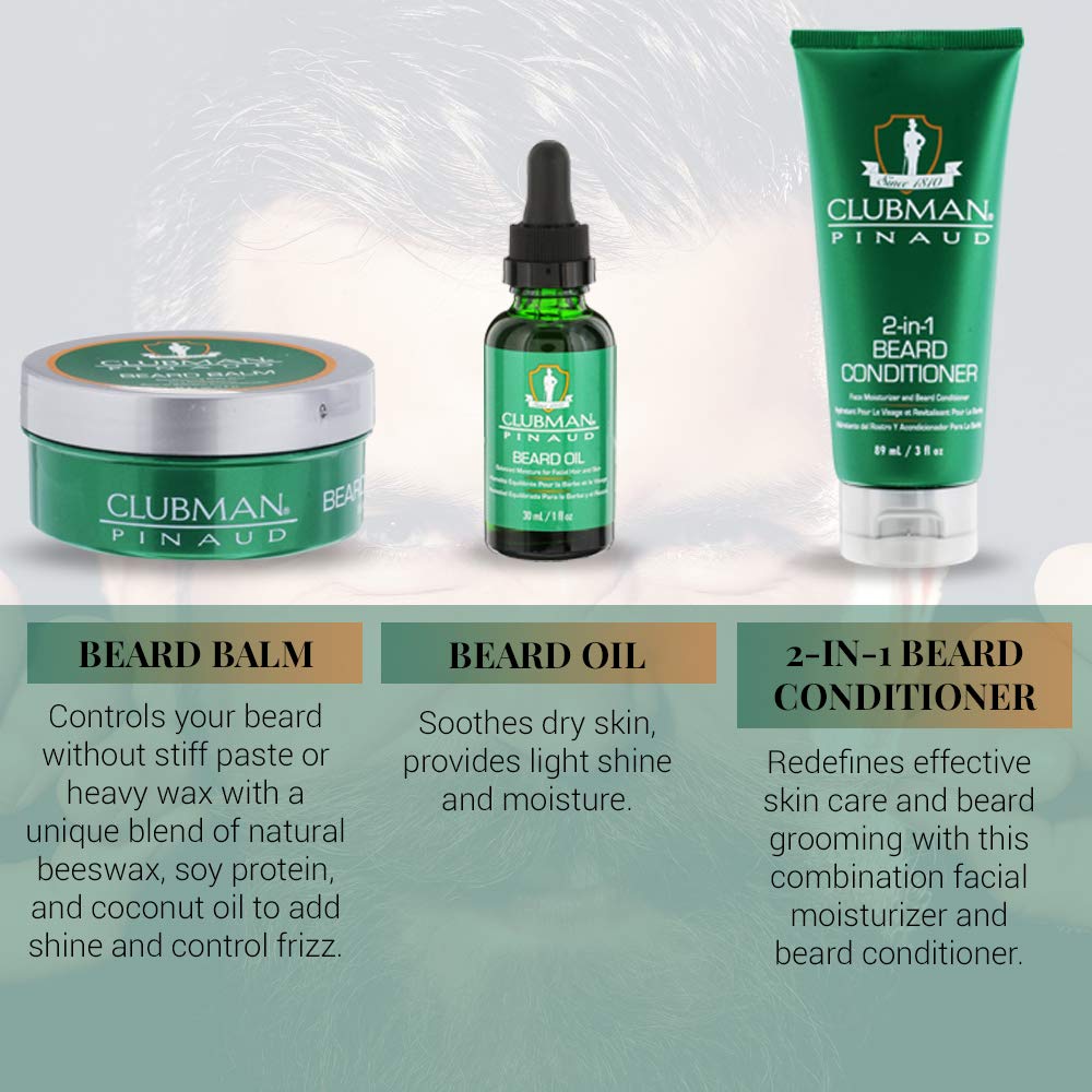 Foto 5 pulgar | Aceite Acondicionador Para Barba Beard Kit Clubman Pinaud - Venta Internacional.