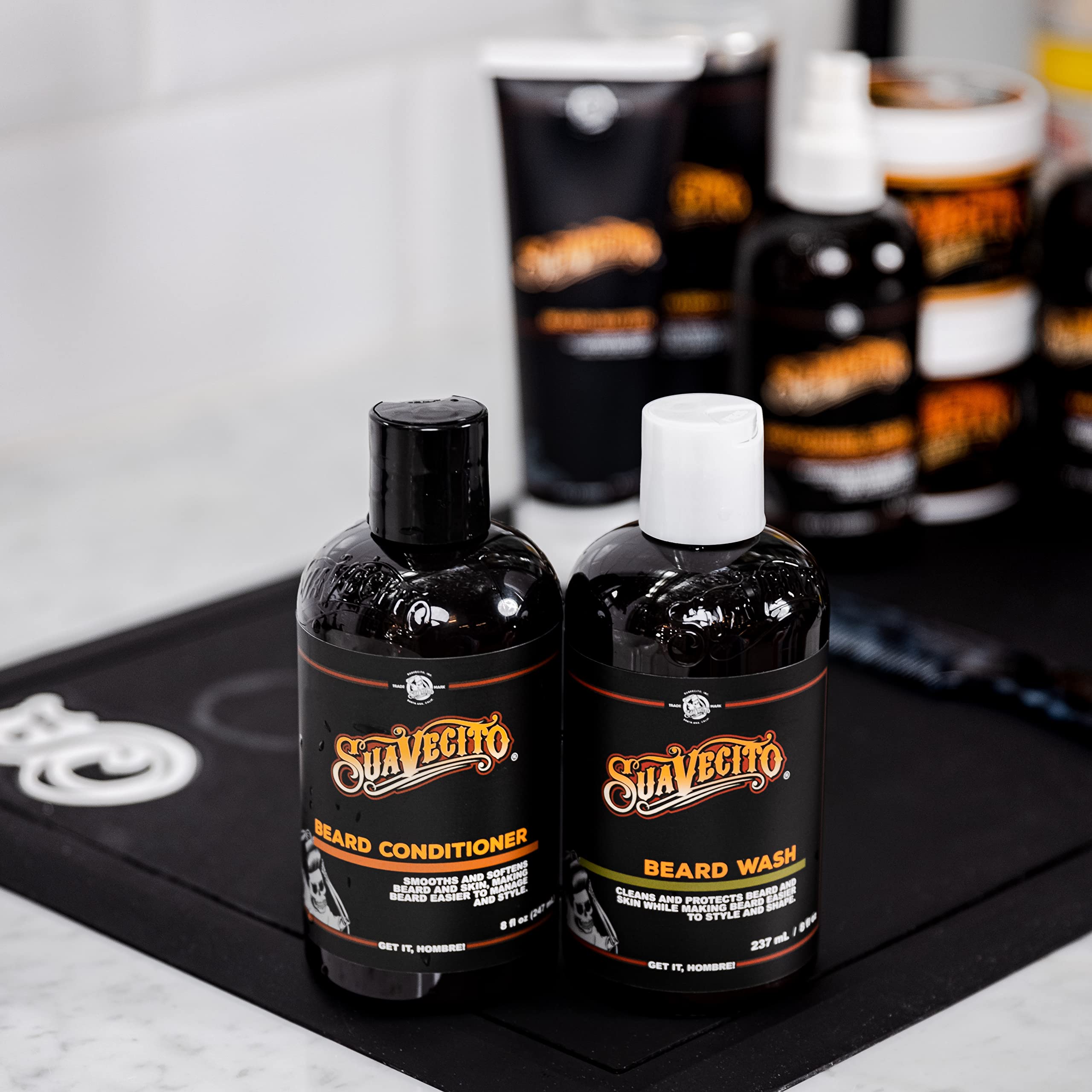 Foto 5 pulgar | Set Limpiador Y Acondicionador Para Barba Suavecito, 240 Ml - Venta Internacional.