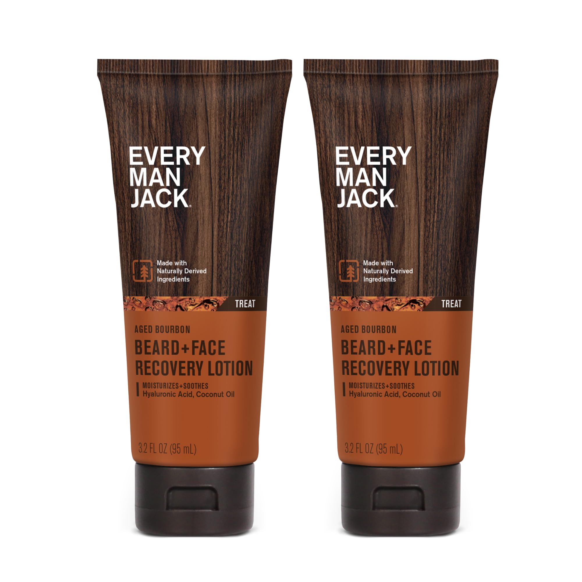 Loción Hidratante Every Man Jack Beard + Face, 100 Ml, Paquete De 2 - Venta Internacional.