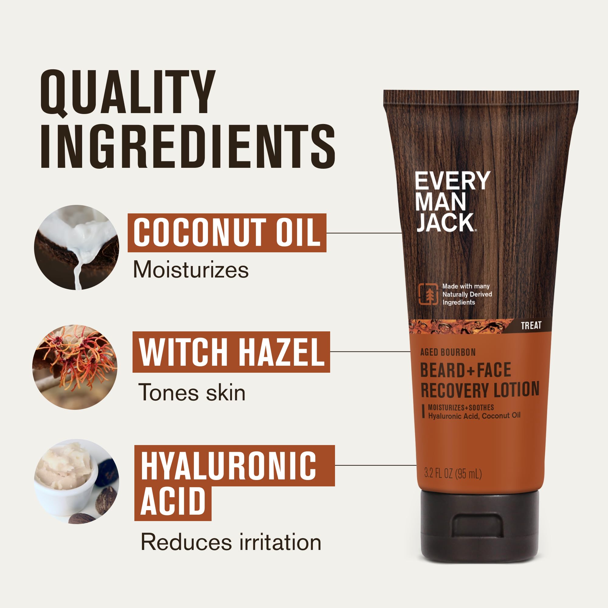 Foto 5 | Loción Hidratante Every Man Jack Beard + Face, 100 Ml, Paquete De 2 - Venta Internacional.