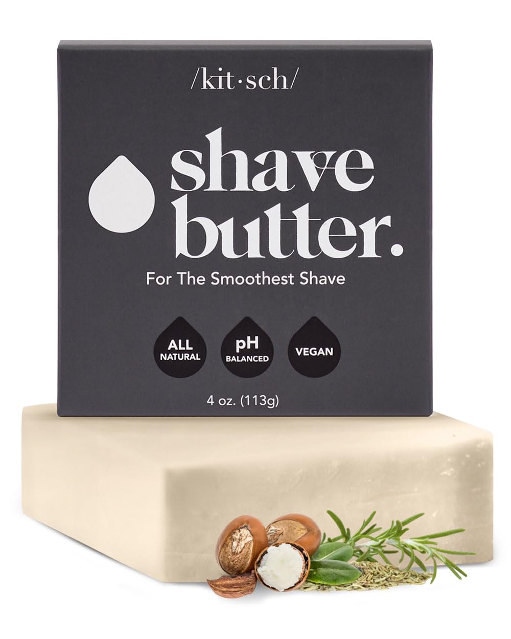 Foto 2 pulgar | Jabón De Afeitar Kitsch Smooth Hydrating Para Hombre 120 Ml Sensitive - Venta Internacional.
