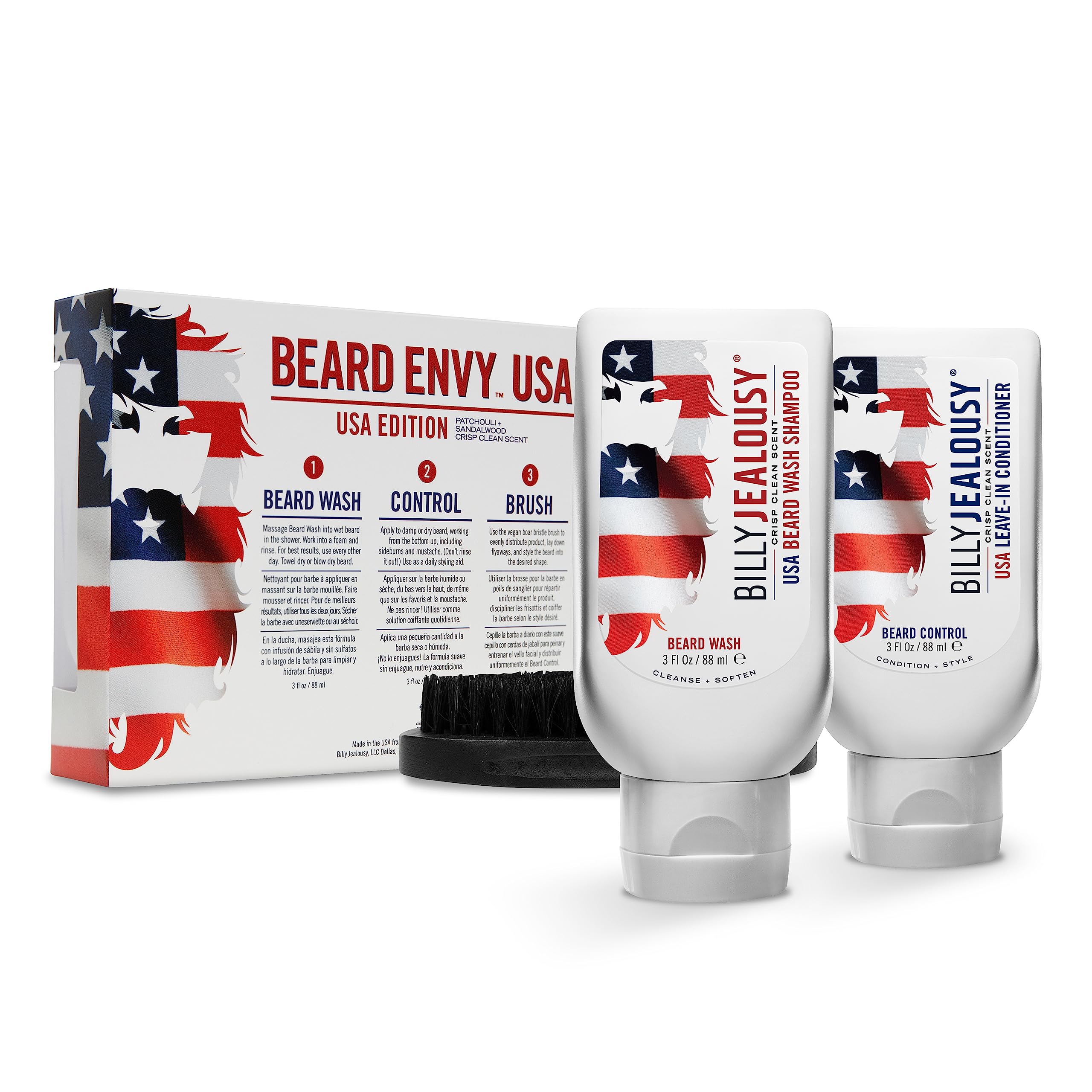 Foto 3 pulgar | Kit De Refinamiento De Vello Facial Beard Envy Billy Jealousy Usa - Venta Internacional.