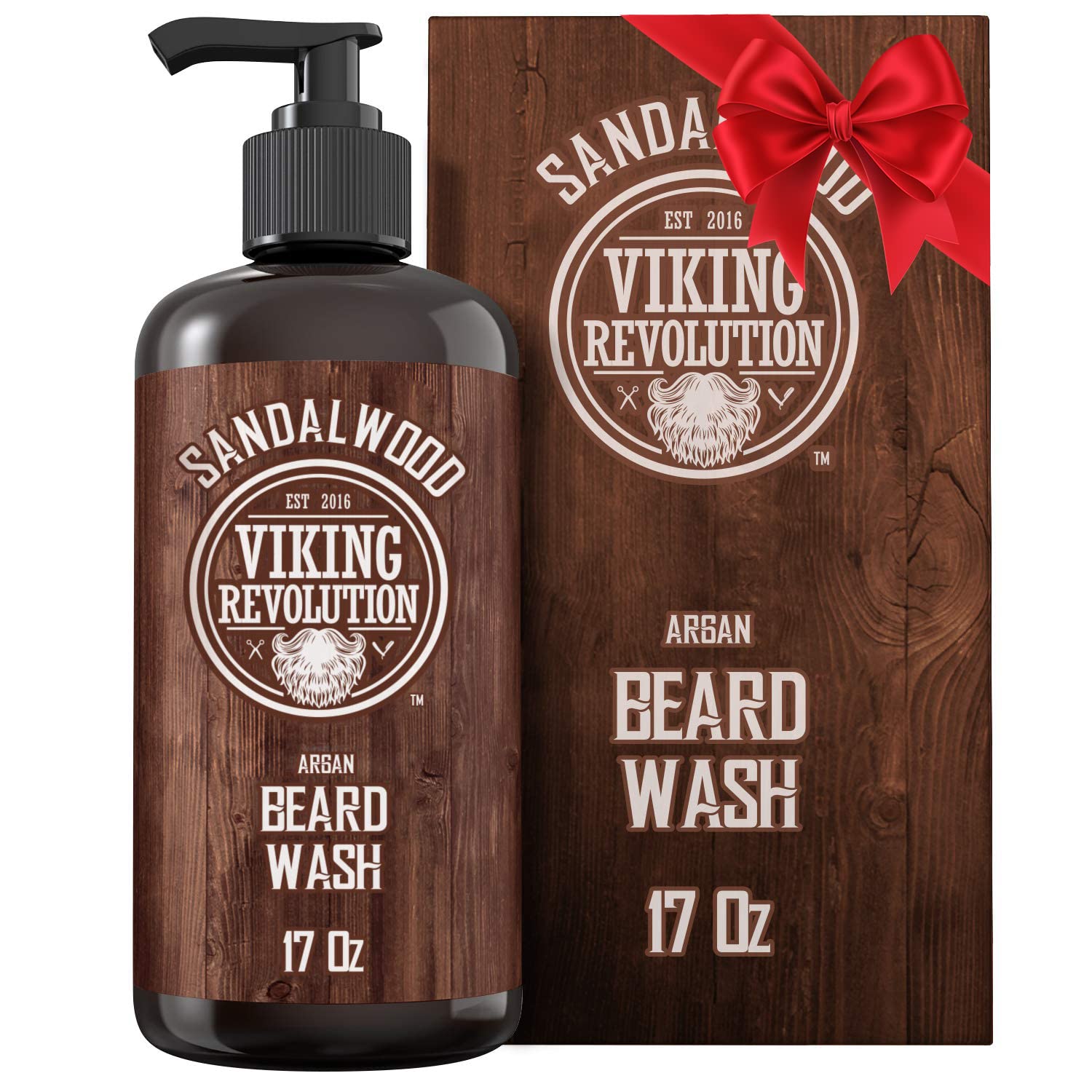 Foto 1 | Champú Limpiador Para Barba Viking Revolution Con Aceites De Argán Y Jojoba - Venta Internacional.