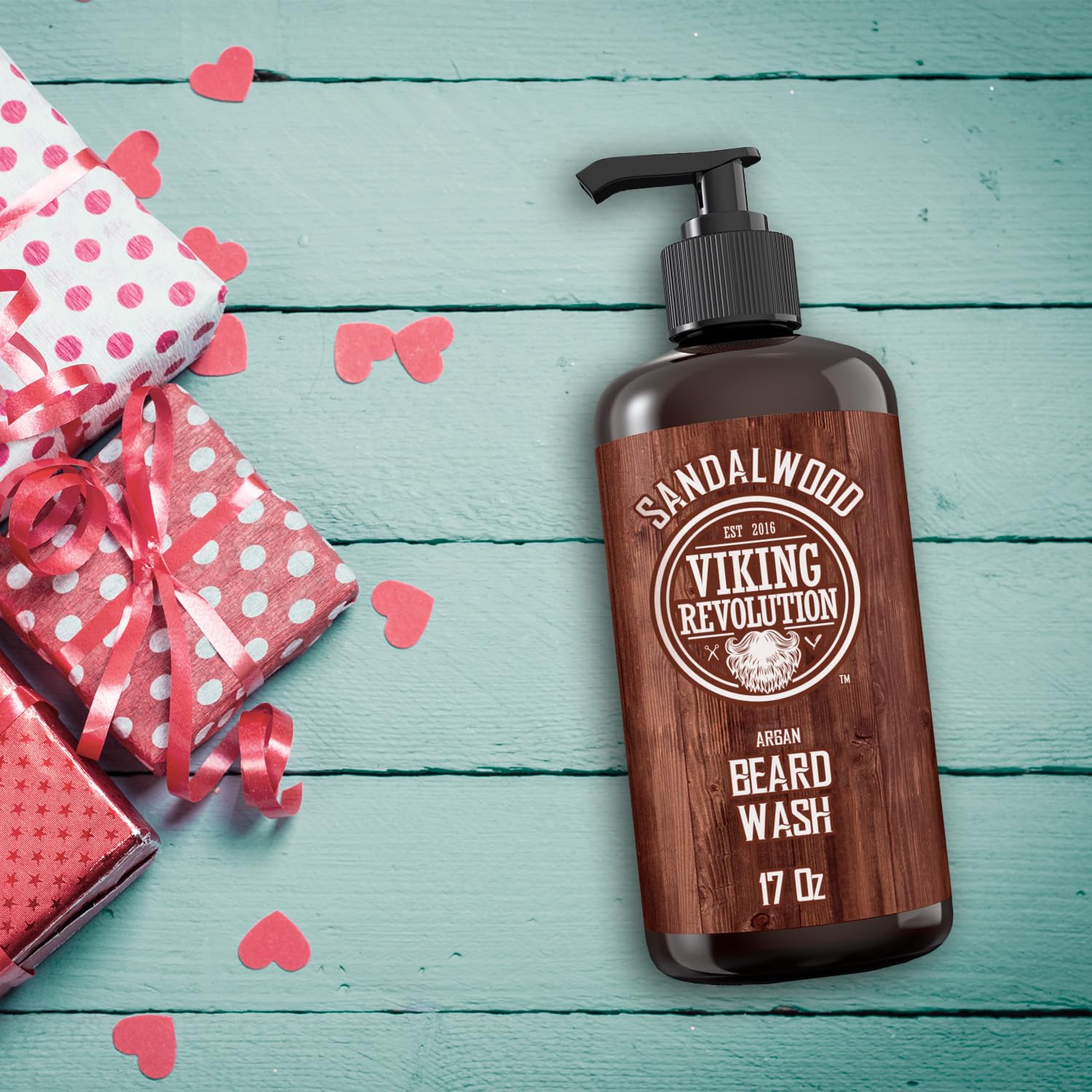 Foto 2 | Champú Limpiador Para Barba Viking Revolution Con Aceites De Argán Y Jojoba - Venta Internacional.