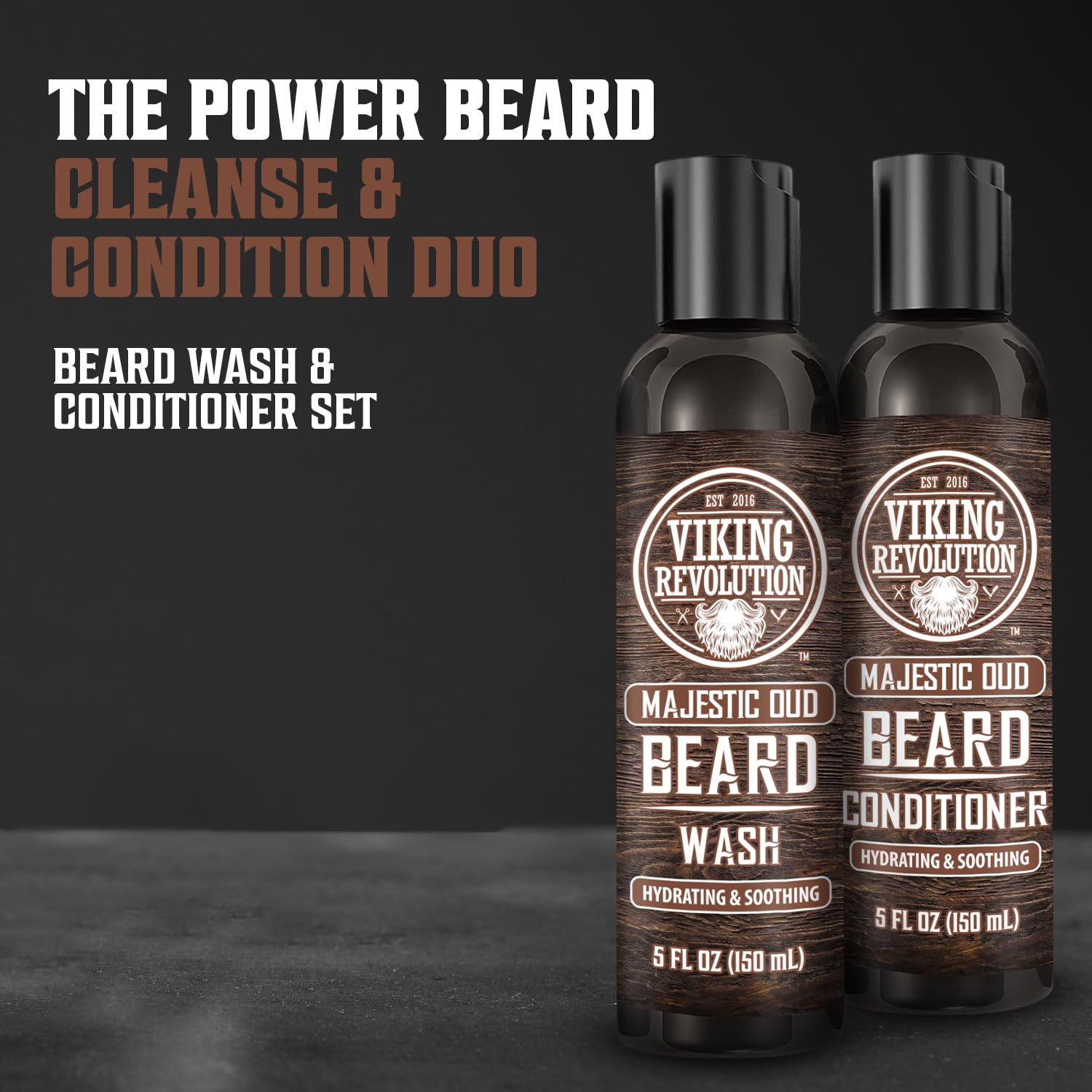 Foto 3 pulgar | Limpiador Y Acondicionador Para Barba Viking Revolution 150 Ml - Venta Internacional.
