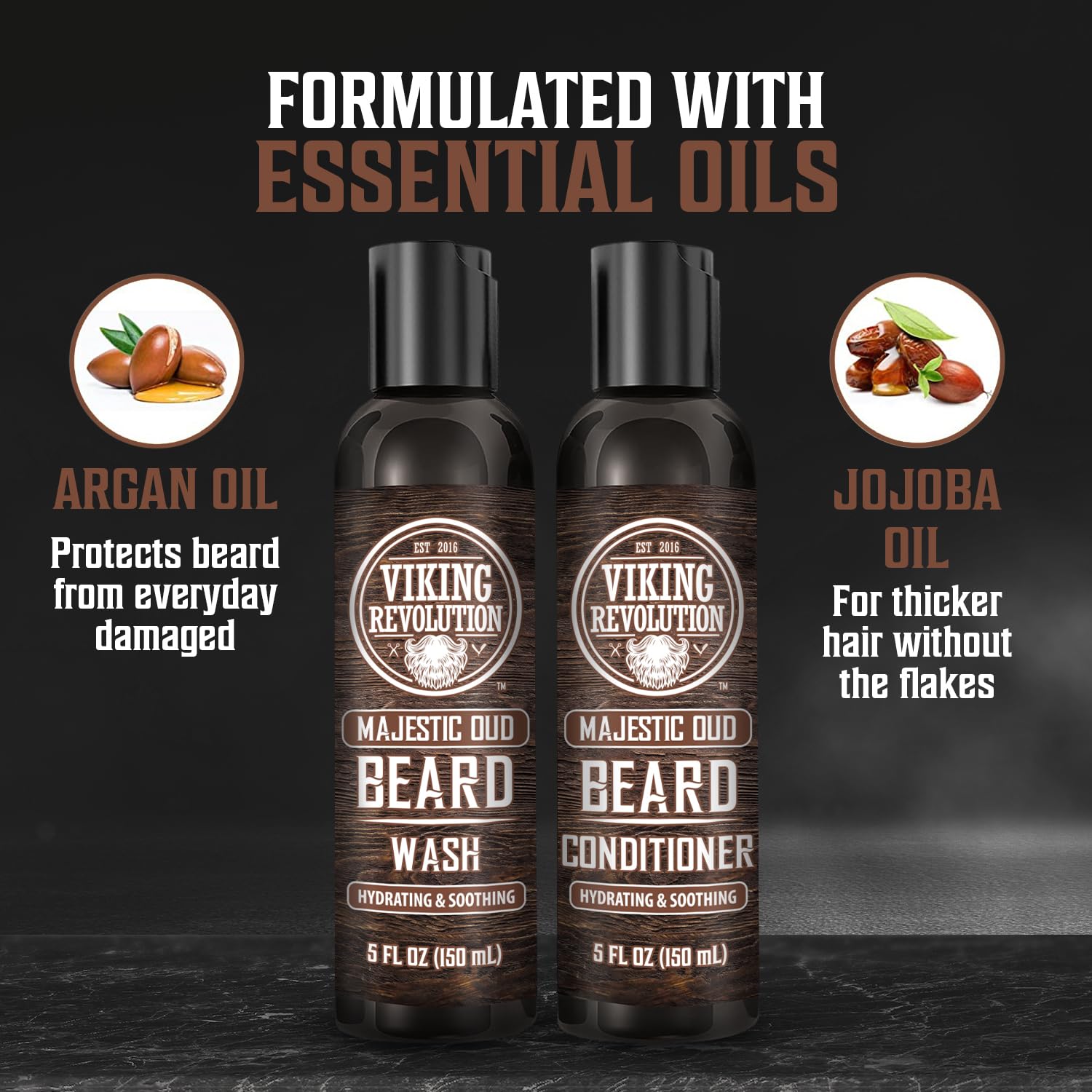 Foto 5 | Limpiador Y Acondicionador Para Barba Viking Revolution 150 Ml - Venta Internacional.