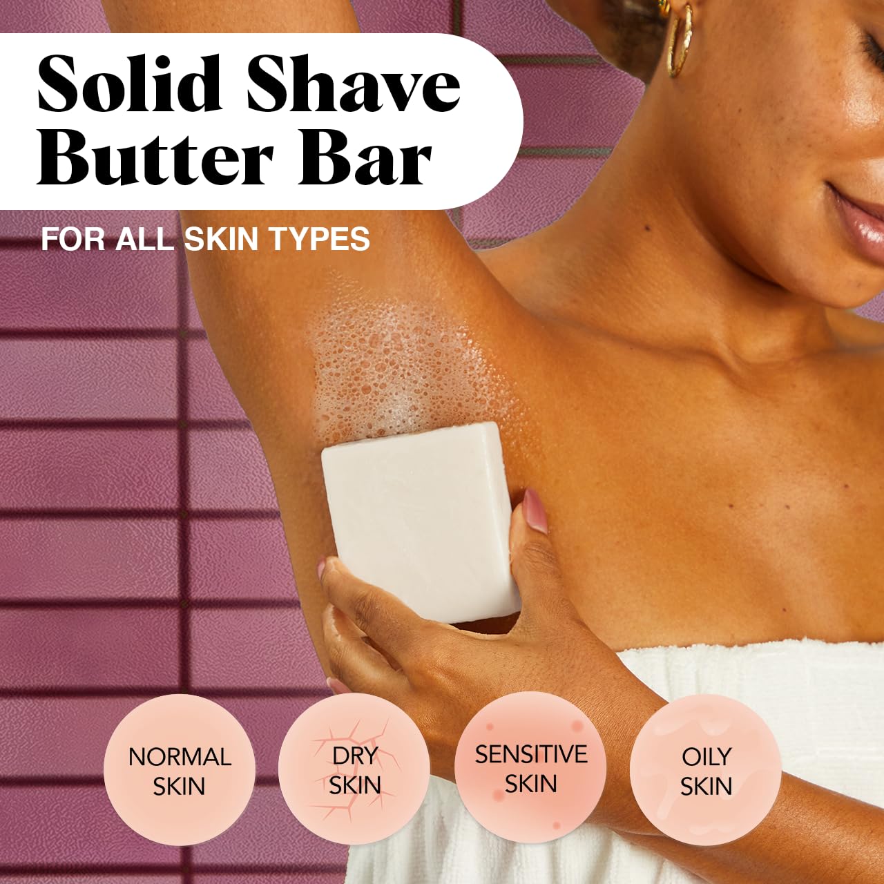Foto 5 pulgar | Barra De Afeitar Kitsch Smooth Shave Para Mujer 120 Ml - Venta Internacional.