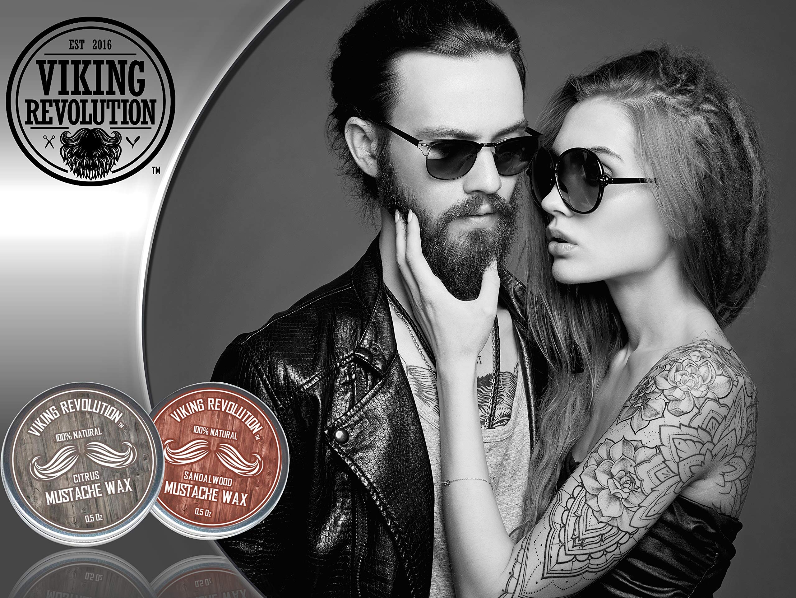 Foto 6 pulgar | Cera Para Bigotes Viking Revolution Strong Hold, Paquete De 2 - Venta Internacional.
