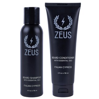 Foto 1 | Set De Champú Y Acondicionador Para Barba Zeus Italian Cypress 120 Ml - Venta Internacional.