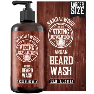 Foto 1 | Jabón Para Barba Viking Revolution Sandalwood Con Aceite De Argán, 1 Litro - Venta Internacional.