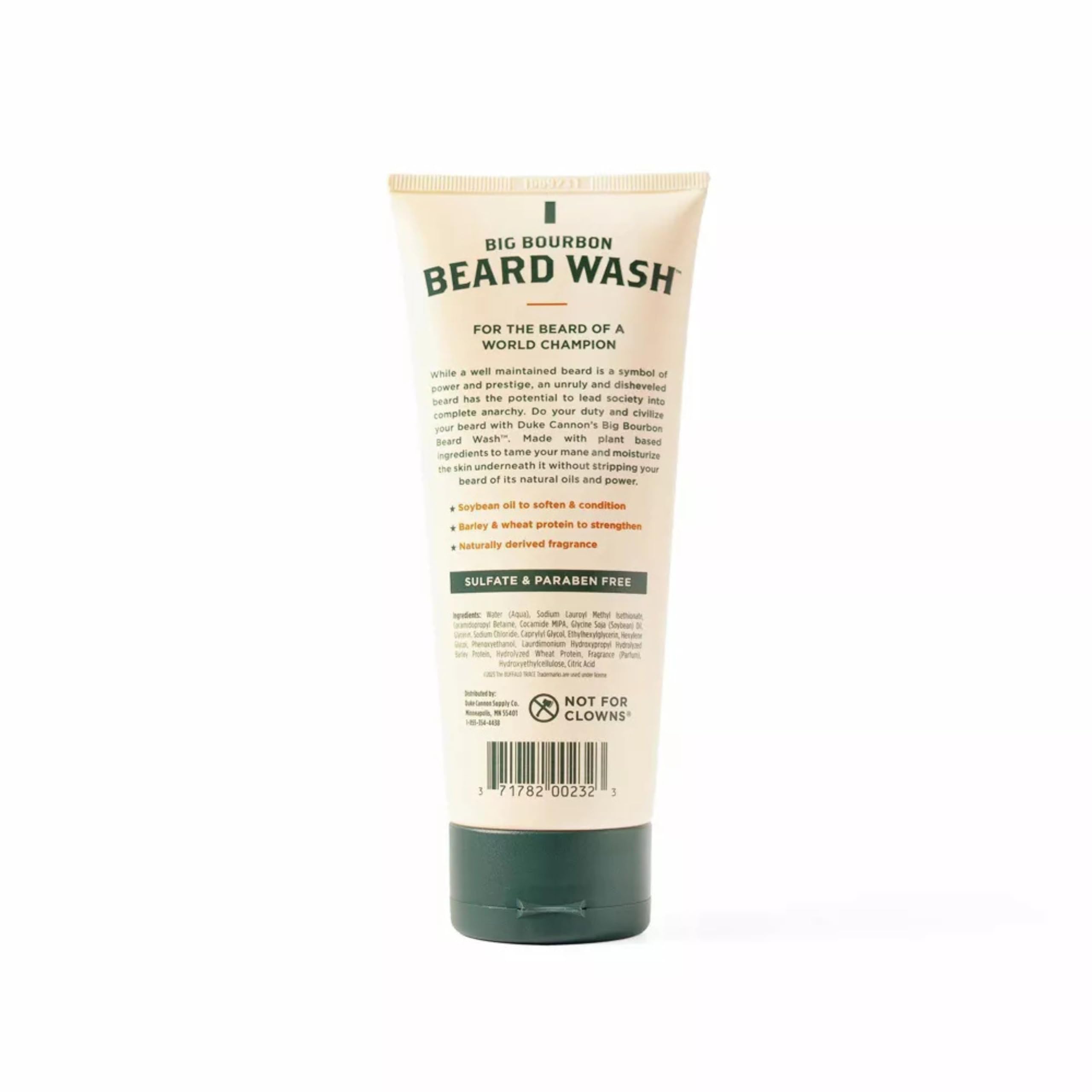 Foto 3 pulgar | Limpiador De Barba Duke Cannon Supply Co. Big Bourbon 180 Ml - Venta Internacional.