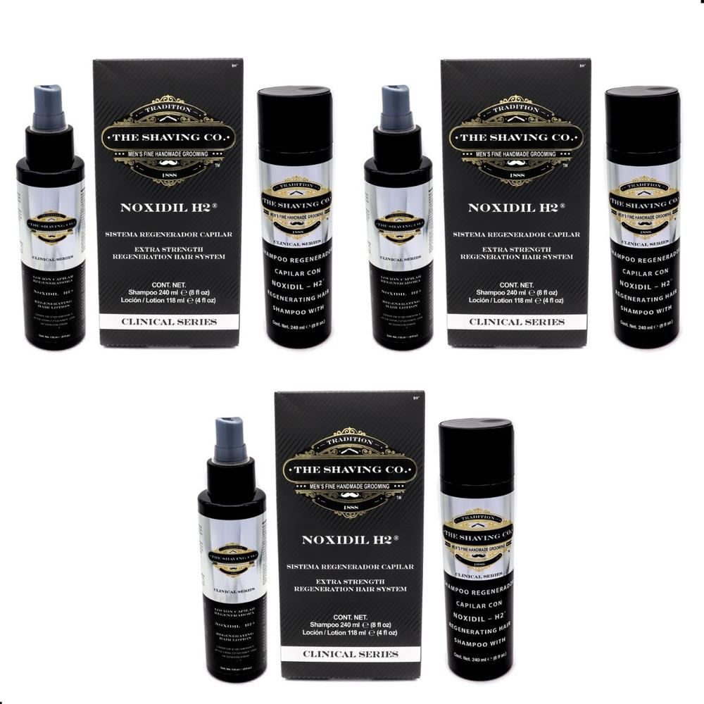 Kit X3 Crecimiento Cabello Sistema Capilar The Shaving Co