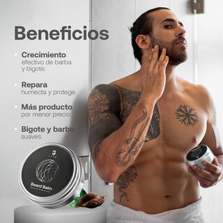 Foto 2 | Bálsamo Para Manejo Y Fortalecimiento De Barba. 150g. B Life.