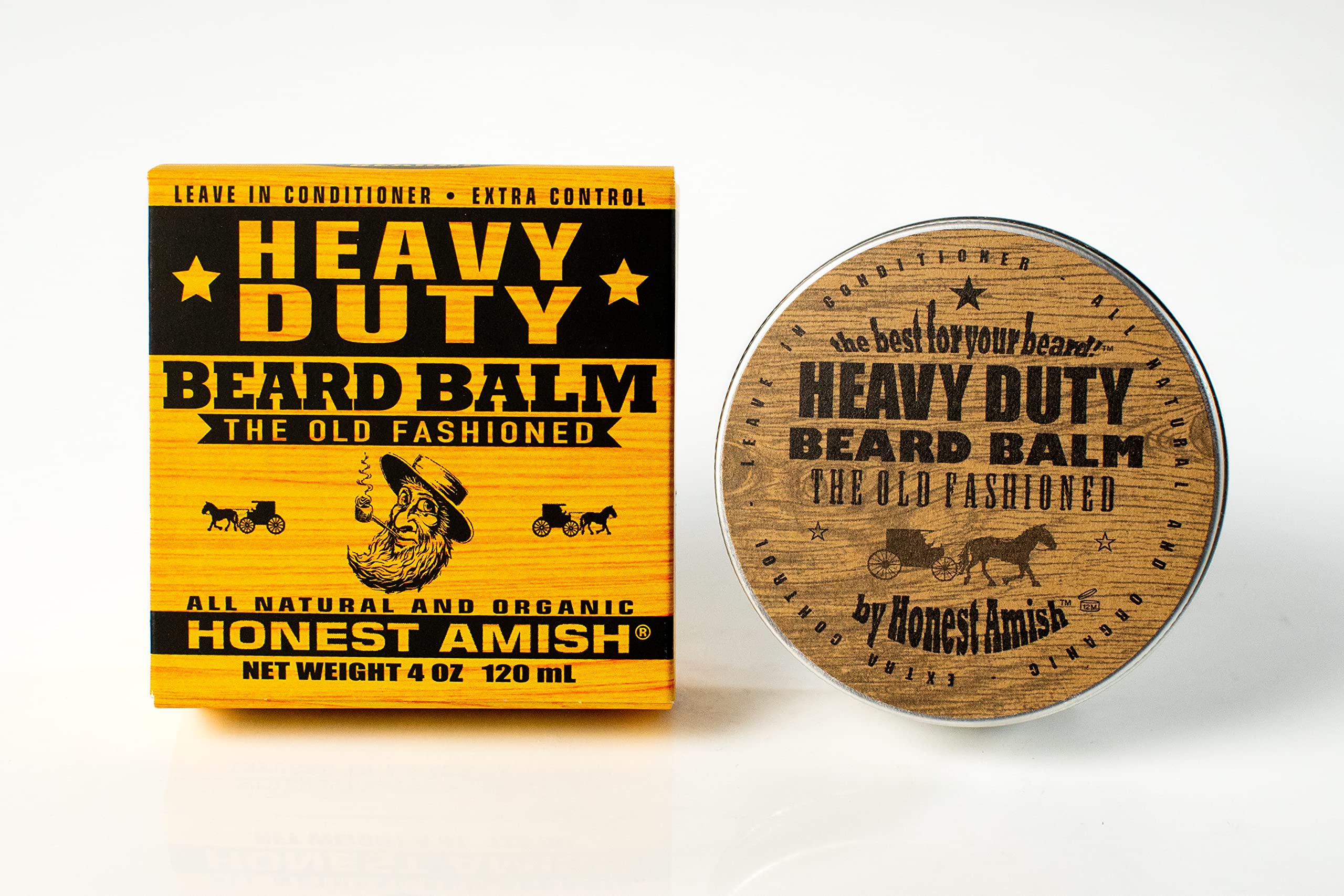 Foto 4 pulgar | Bálsamo Para Barba Honest Amish Heavy Duty 120 Ml - Venta Internacional.