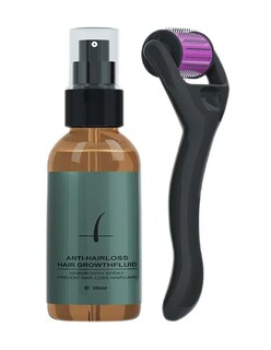 Foto 2 | Kit De Cuidado Para Crecimiento Barba+ Dermaroller + Gratis Termo Güish De Regalo