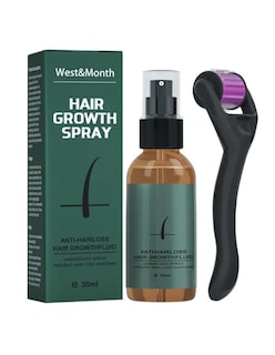 Foto 3 | Kit De Cuidado Para Crecimiento Barba+ Dermaroller + Gratis Termo Güish De Regalo
