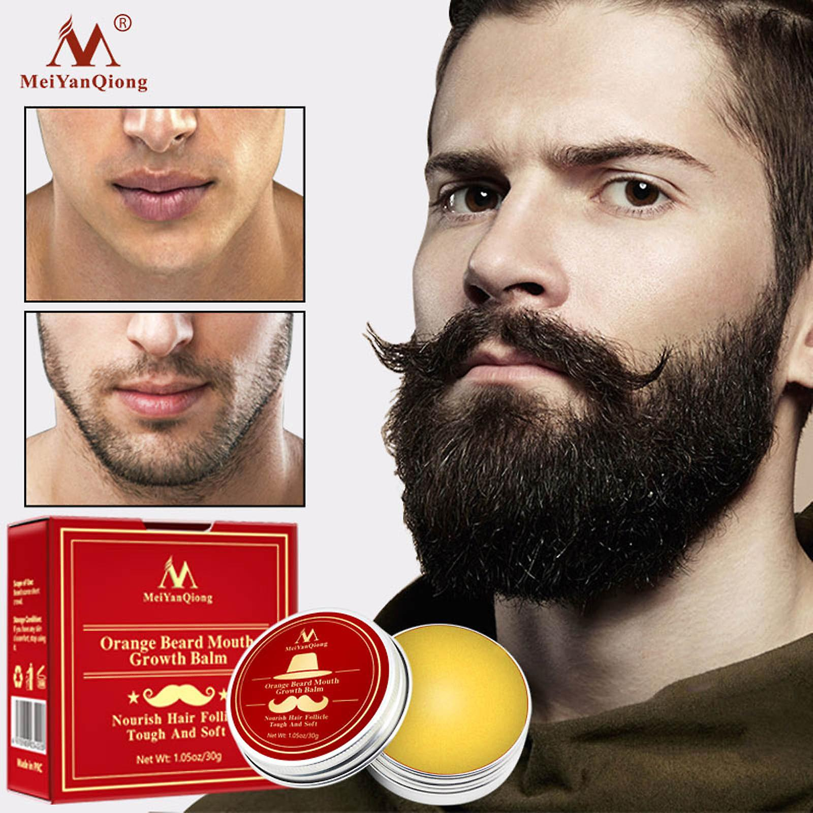 Foto 5 | Bálsamo Para El Crecimiento Del Bigote Huoguo Nurturing Follics 30 G - Venta Internacional.