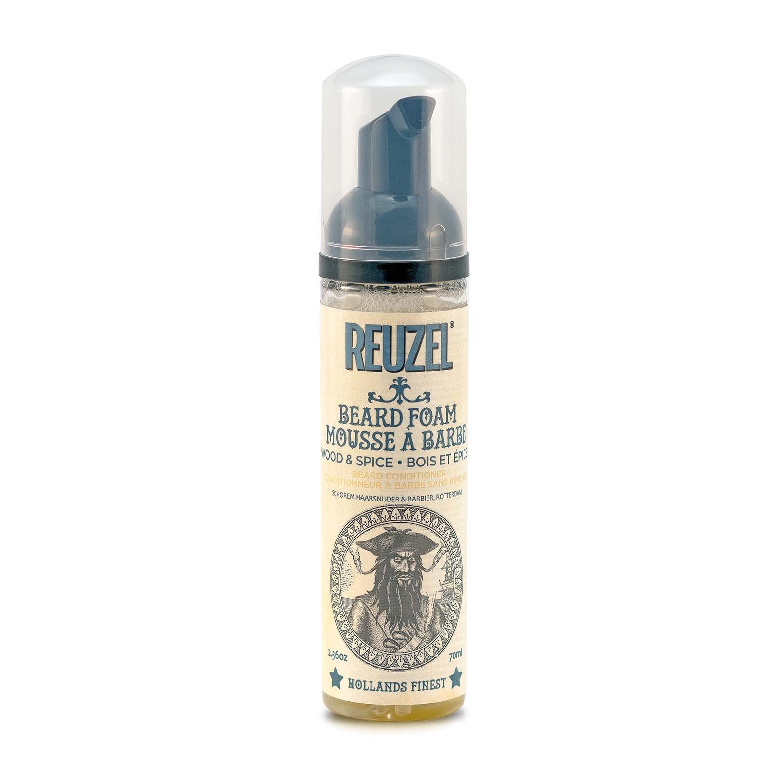 Espuma Para Barba Reuzel Wood And Spice, Desodoriza, 70 Ml - Venta Internacional.