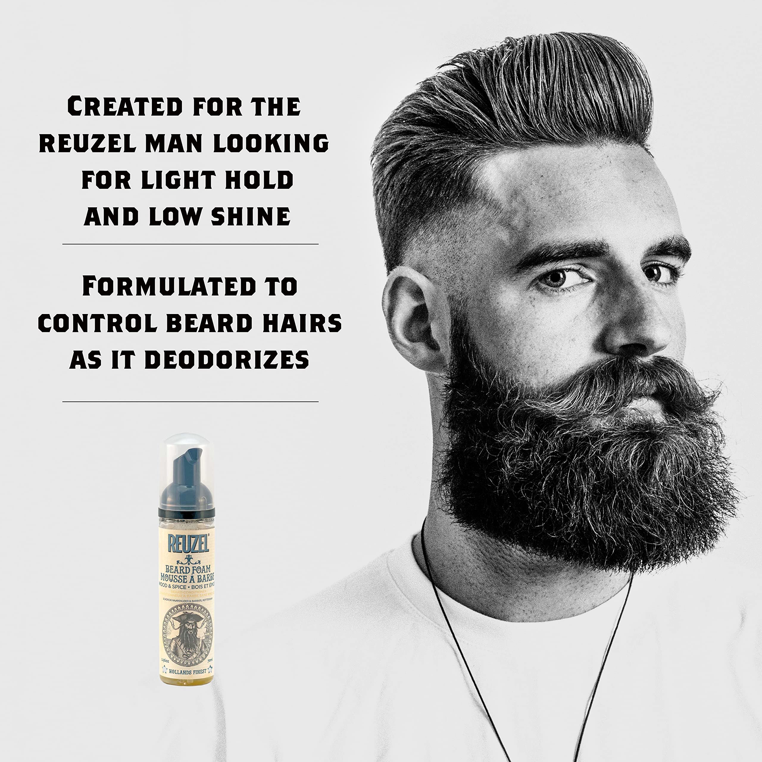 Foto 2 | Espuma Para Barba Reuzel Wood And Spice, Desodoriza, 70 Ml - Venta Internacional.