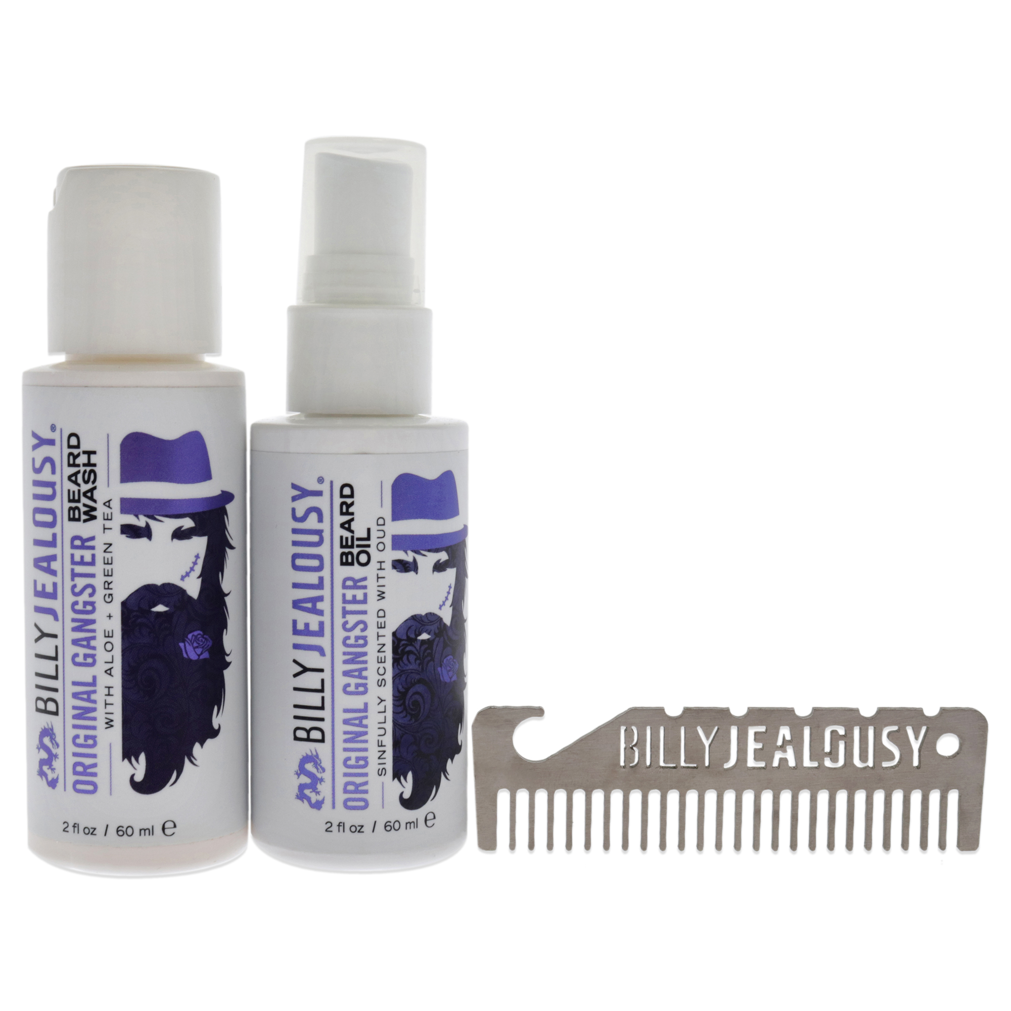 Foto 2 | Set De Cuidado De Barba, 3 Piezas, 60 Ml - Venta Internacional.