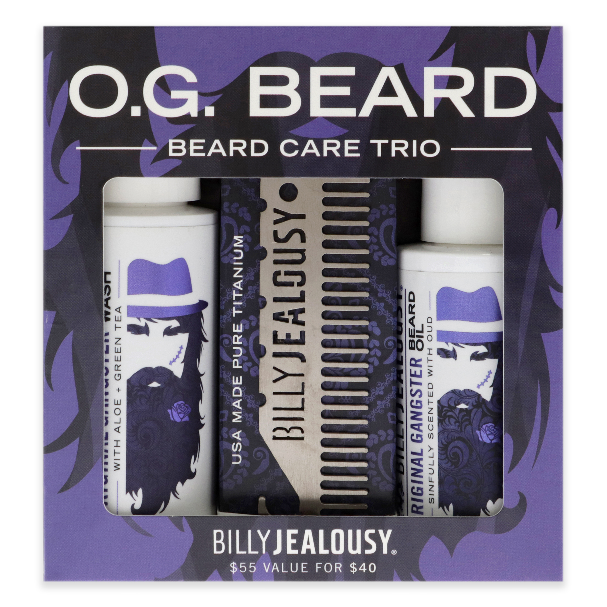 Foto 5 | Set De Cuidado De Barba, 3 Piezas, 60 Ml - Venta Internacional.