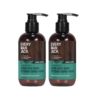 Foto 1 | Jabón Facial Beard + Every Man Jack Subtle Sea Salt, 200 Ml, Paquete De 2 - Venta Internacional.