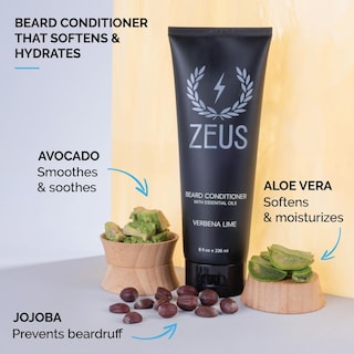 Foto 3 | Set De Jabón Y Acondicionador Para Barba Zeus Green Tea Sandalwood - Venta Internacional.