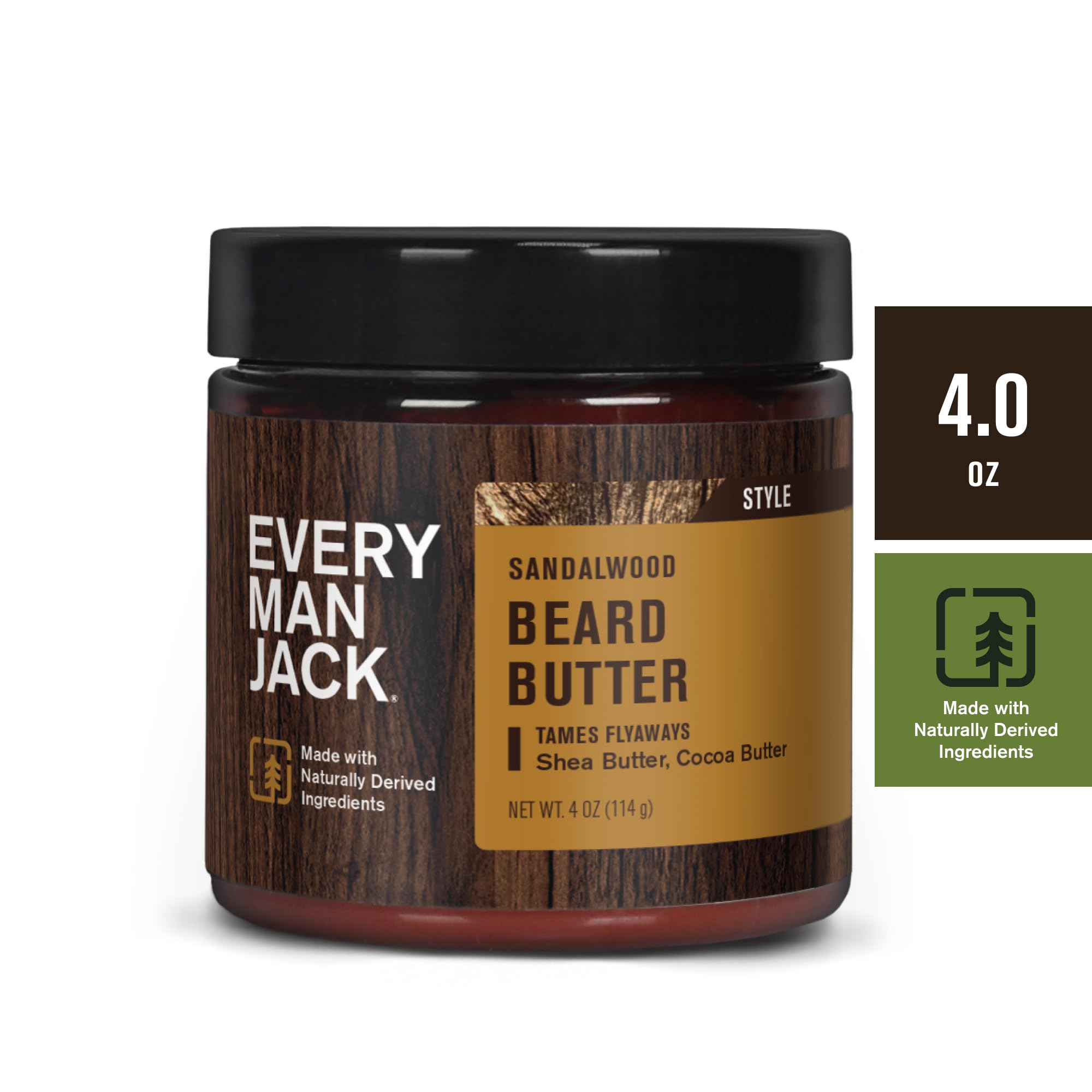 Foto 6 pulgar | Paquete De Aceite Y Mantequilla Para Barba Every Man Jack Sandalwood - Venta Internacional.