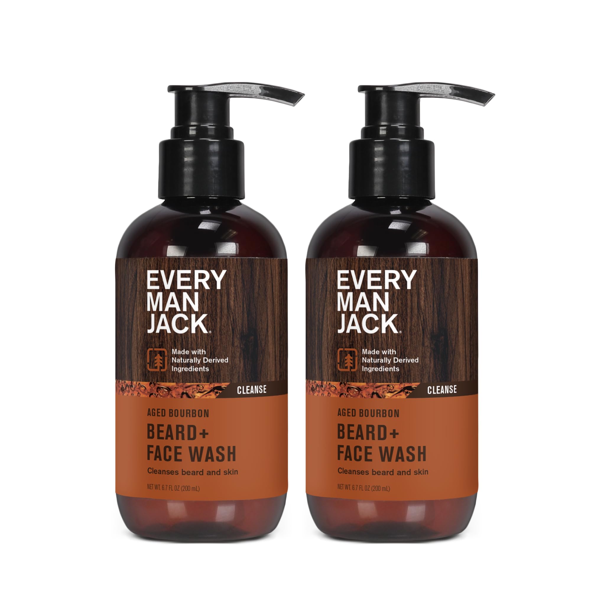 Jabón Facial Beard + Every Man Jack Subtle Aged Bourbon, 200 Ml - Venta Internacional.
