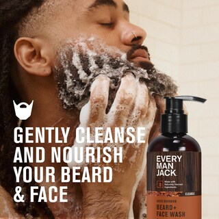 Foto 2 | Jabón Facial Beard + Every Man Jack Subtle Aged Bourbon, 200 Ml - Venta Internacional.