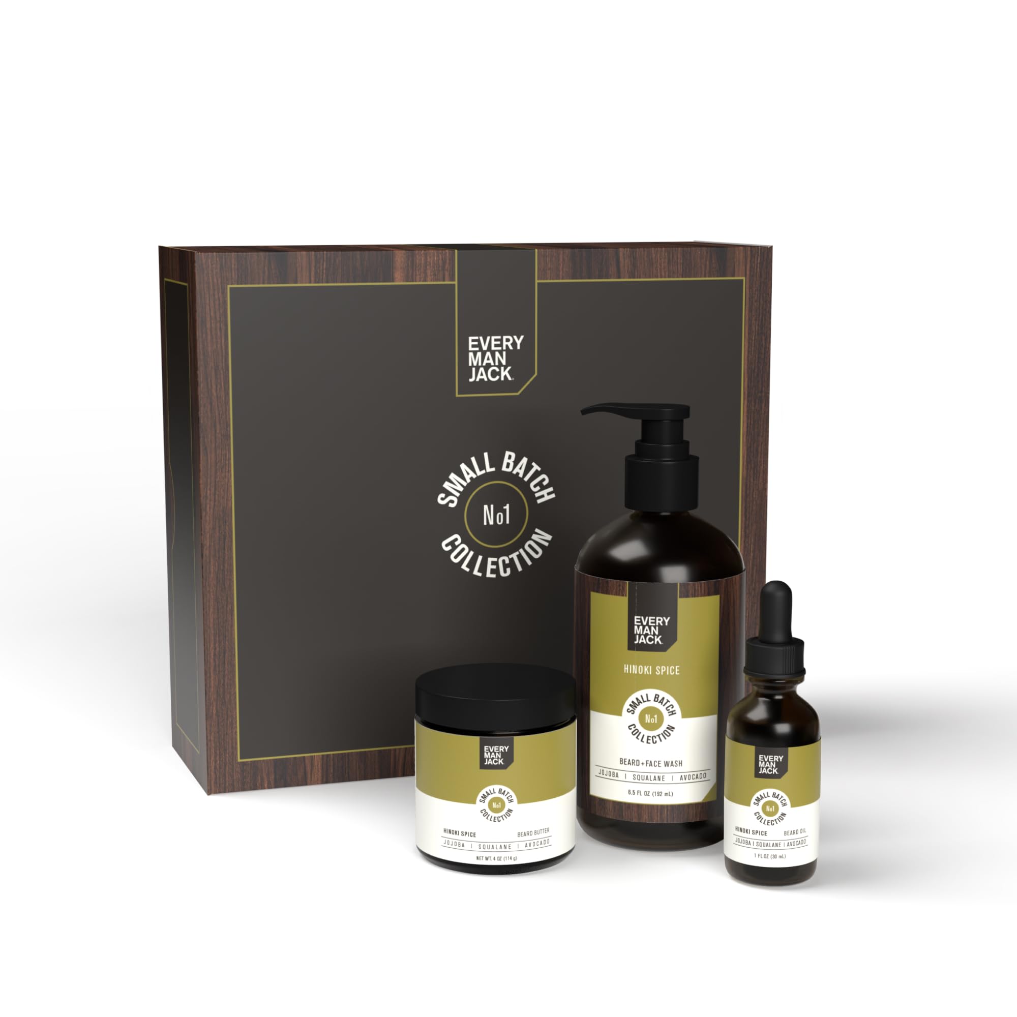 Foto 2 pulgar | Set Para Barba Every Man Jack, Lote Pequeño, Fragancia Hinoki Spice - Venta Internacional.