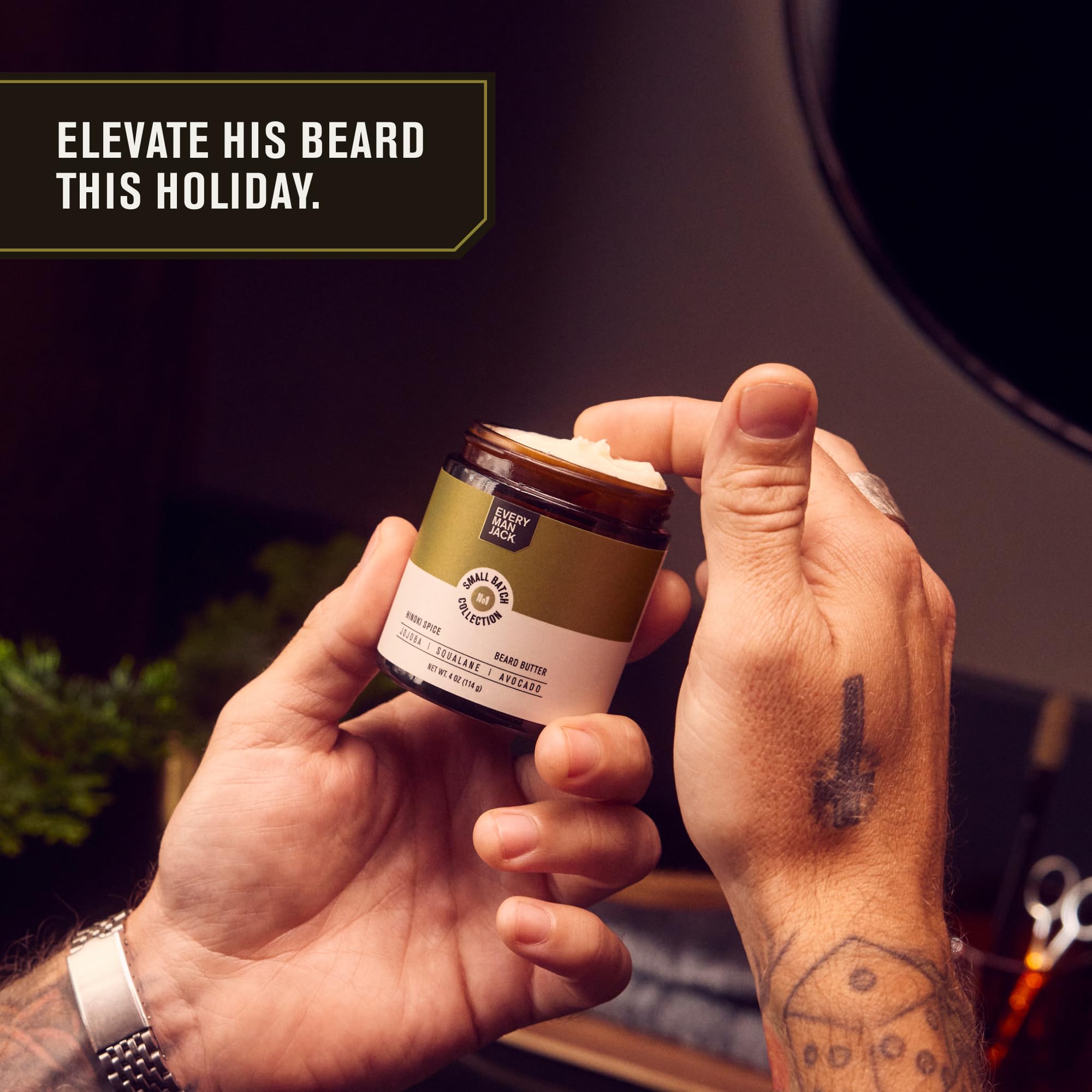 Foto 3 pulgar | Set Para Barba Every Man Jack, Lote Pequeño, Fragancia Hinoki Spice - Venta Internacional.