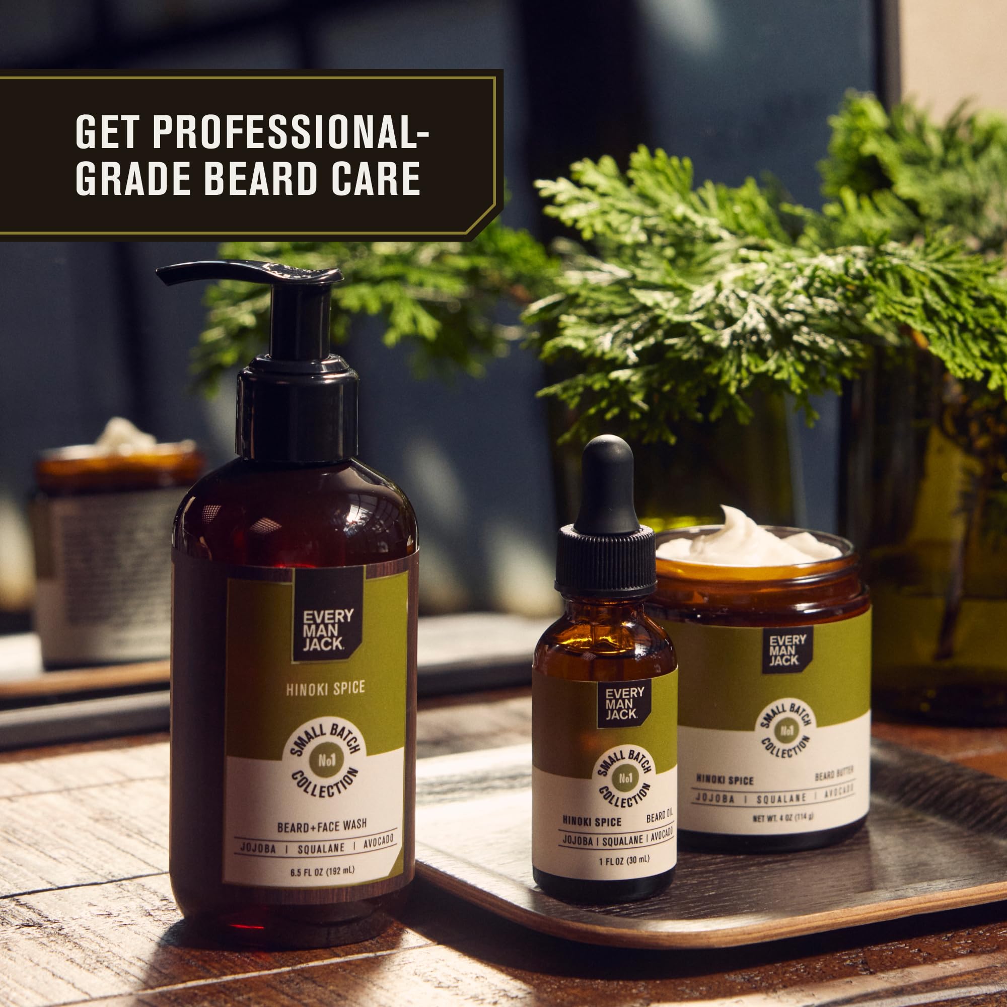 Foto 4 pulgar | Set Para Barba Every Man Jack, Lote Pequeño, Fragancia Hinoki Spice - Venta Internacional.