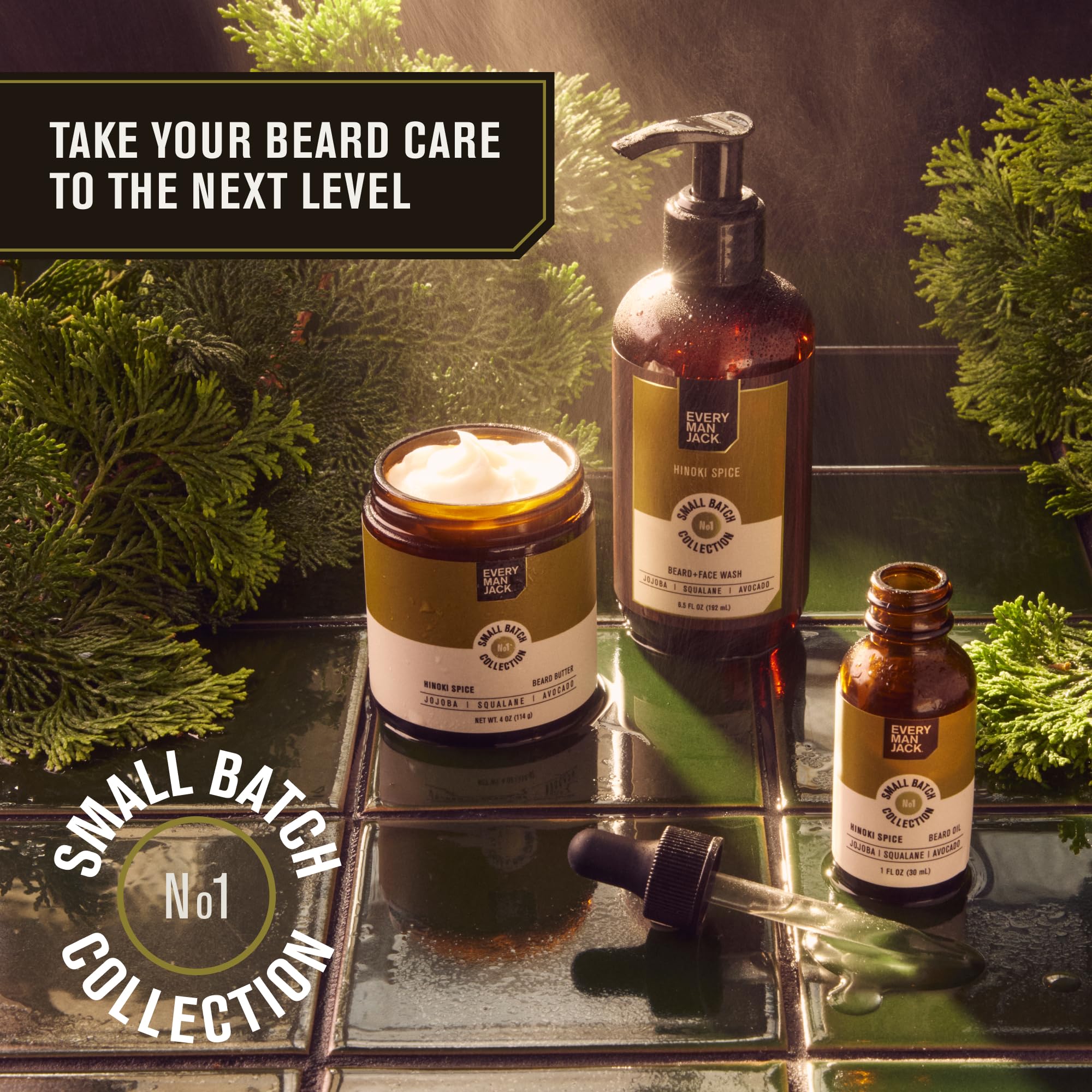 Foto 7 | Set Para Barba Every Man Jack, Lote Pequeño, Fragancia Hinoki Spice - Venta Internacional.