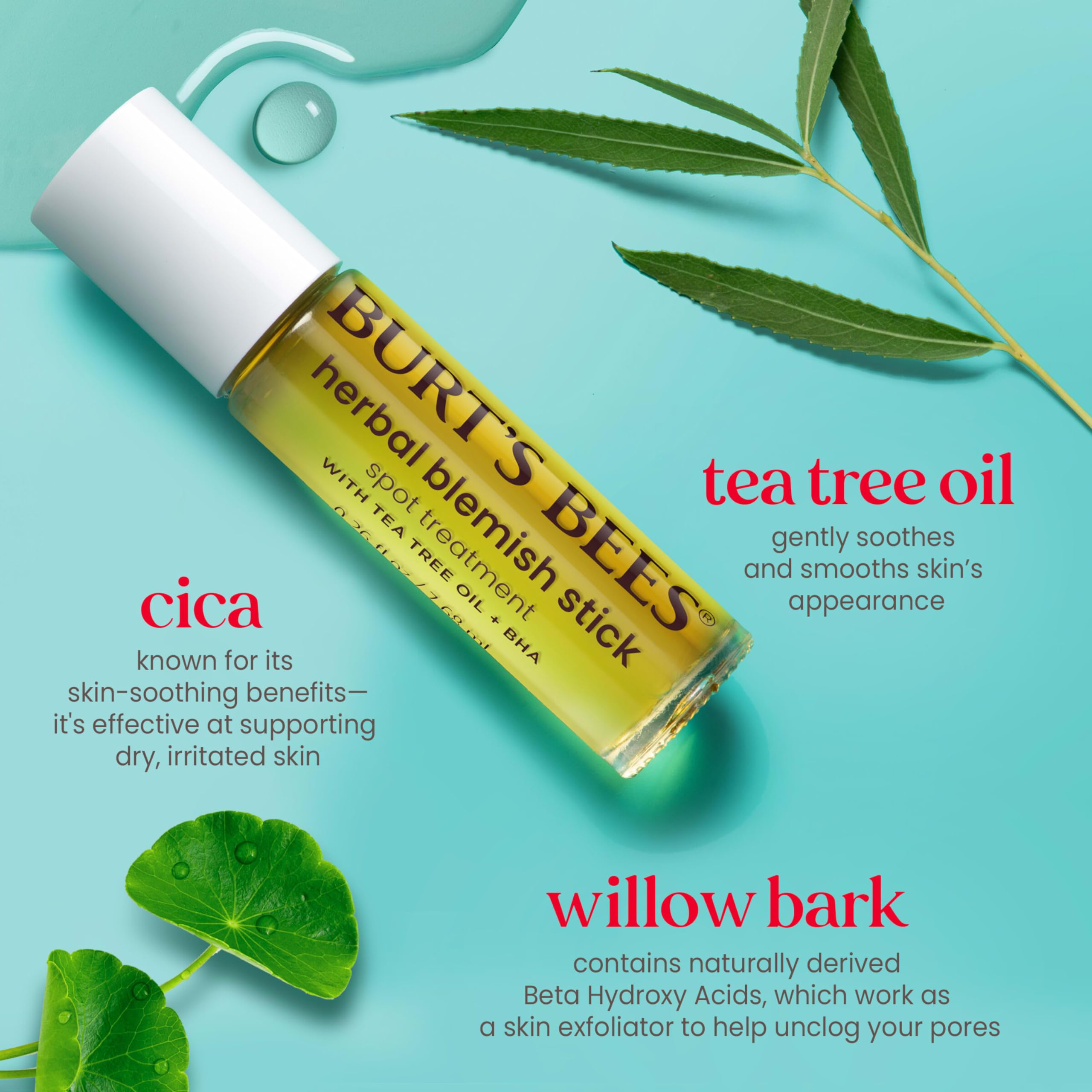 Foto 4 pulgar | Stocking Stuffers Burt's Bees En Barra Para Manchas A Base De Hierbas, 7,7 Ml, Paquete De 2 - Venta Internacional.