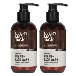 Foto 1 | Jabón Facial Beard + Every Man Jack Sin Perfume, 200 Ml (paquete De 2) - Venta Internacional.