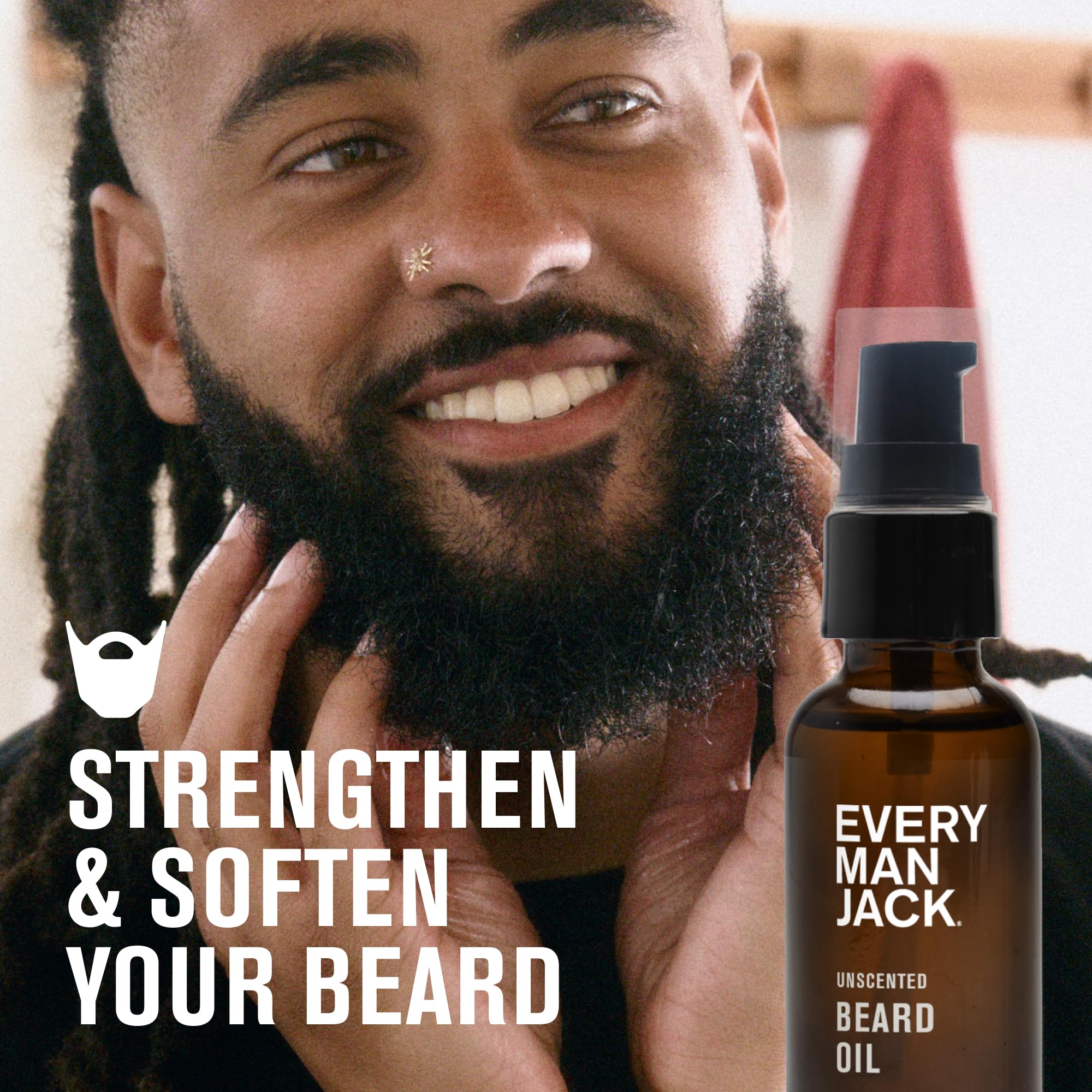 Foto 3 pulgar | Aceite Para Barba Every Man Jack Sin Perfume, 30 Ml (paquete De 2) Para Hombre - Venta Internacional.