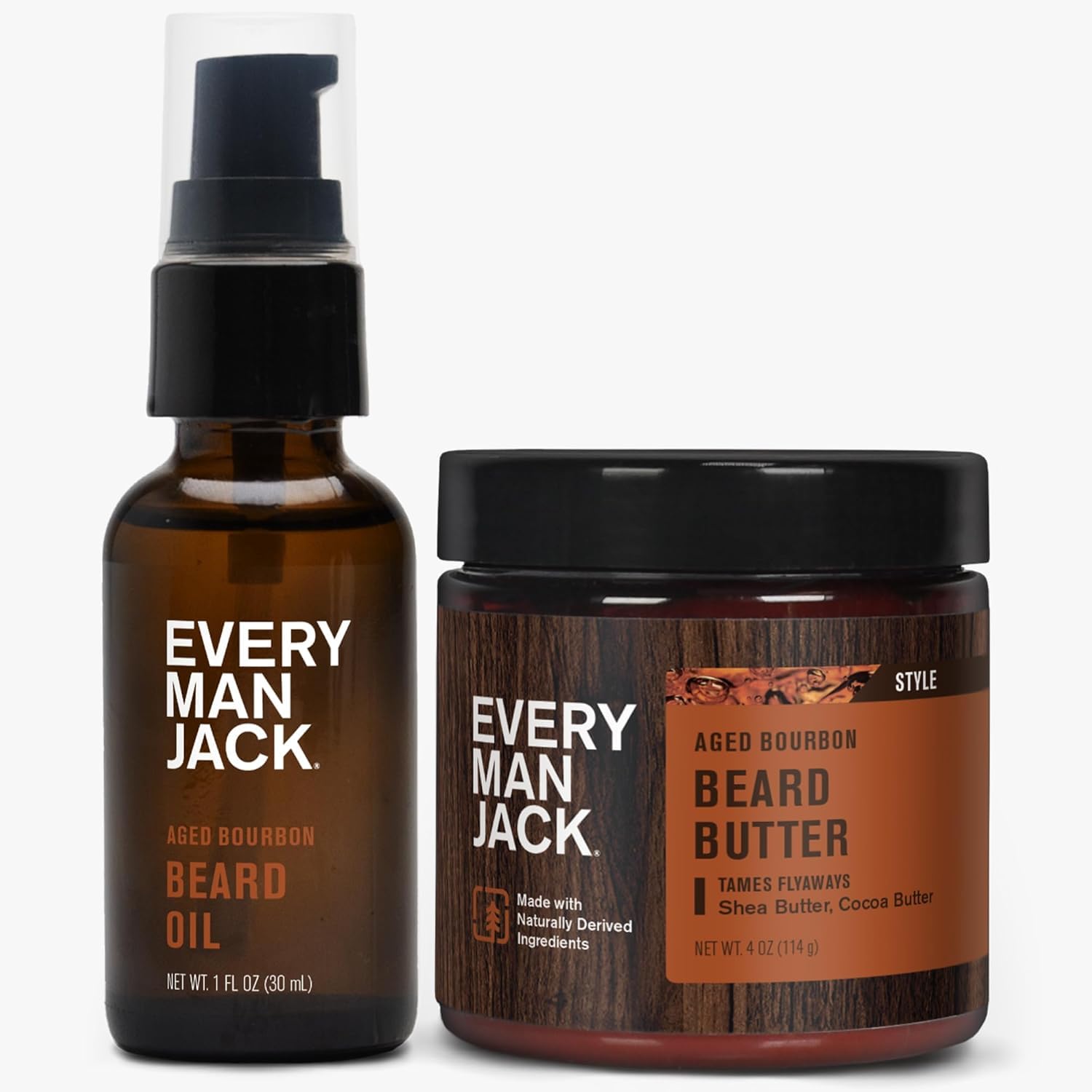 Foto 2 pulgar | Paquete De Aceite Y Mantequilla Para Barba Every Man Jack Aged Bourbon - Venta Internacional.