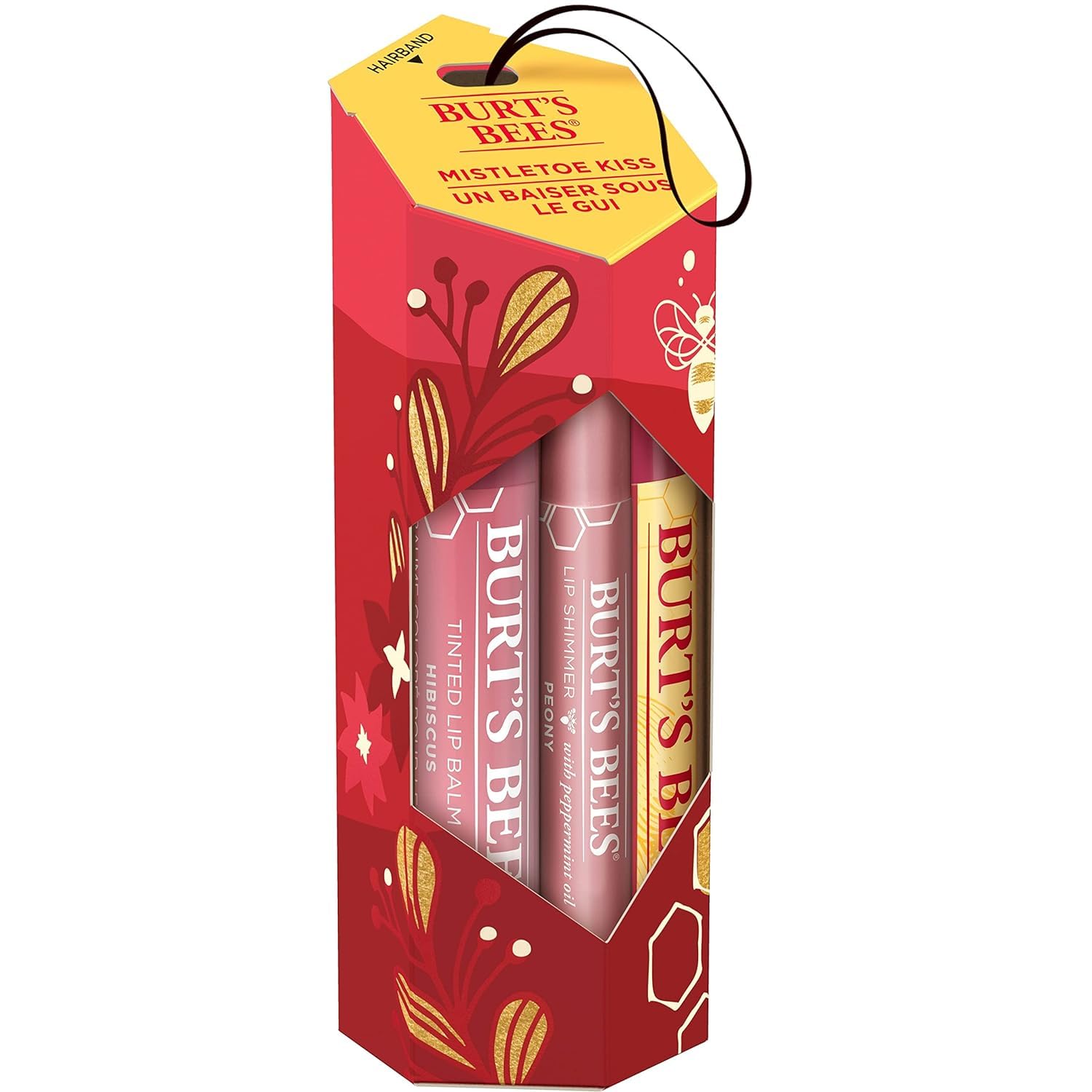 Foto 7 | Set De Regalo Navideño Burt's Bees Mistletoe Kiss Lip Care - Venta Internacional.