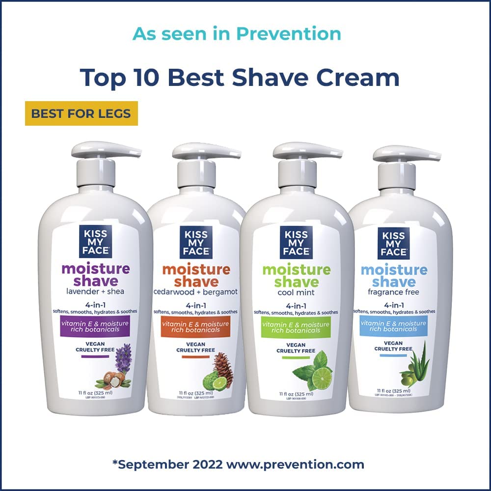 Foto 7 pulgar | Crema De Afeitar Kiss My Face Moisture Shave 325 Ml Sin Fragancia - Venta Internacional.