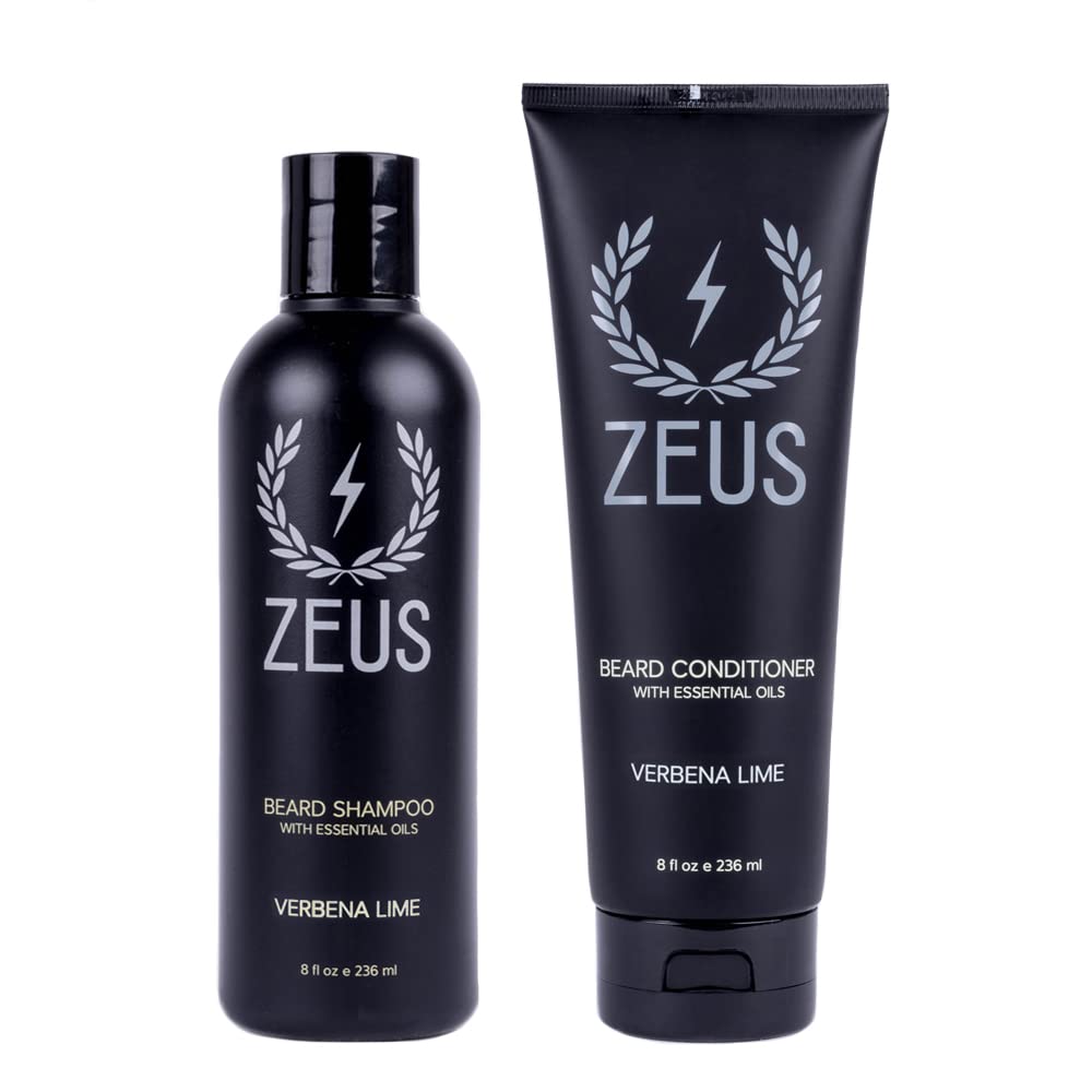 Foto 2 pulgar | Set De Jabón Y Acondicionador Para Barba Zeus Green Tea 240 Ml - Venta Internacional.